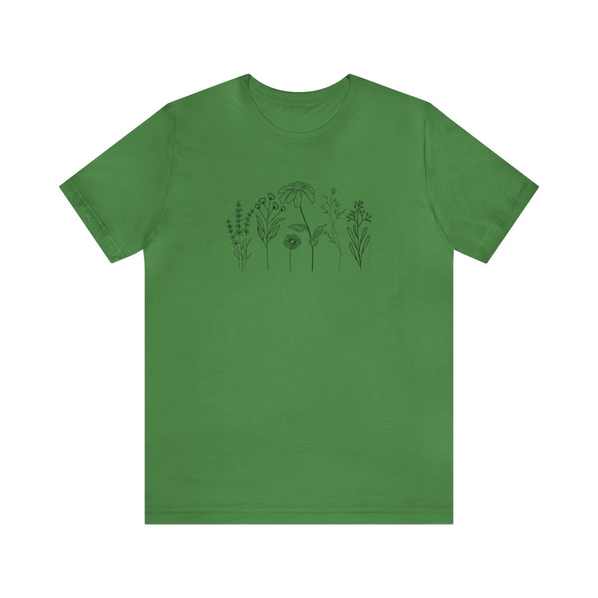 Flower Line Tee
