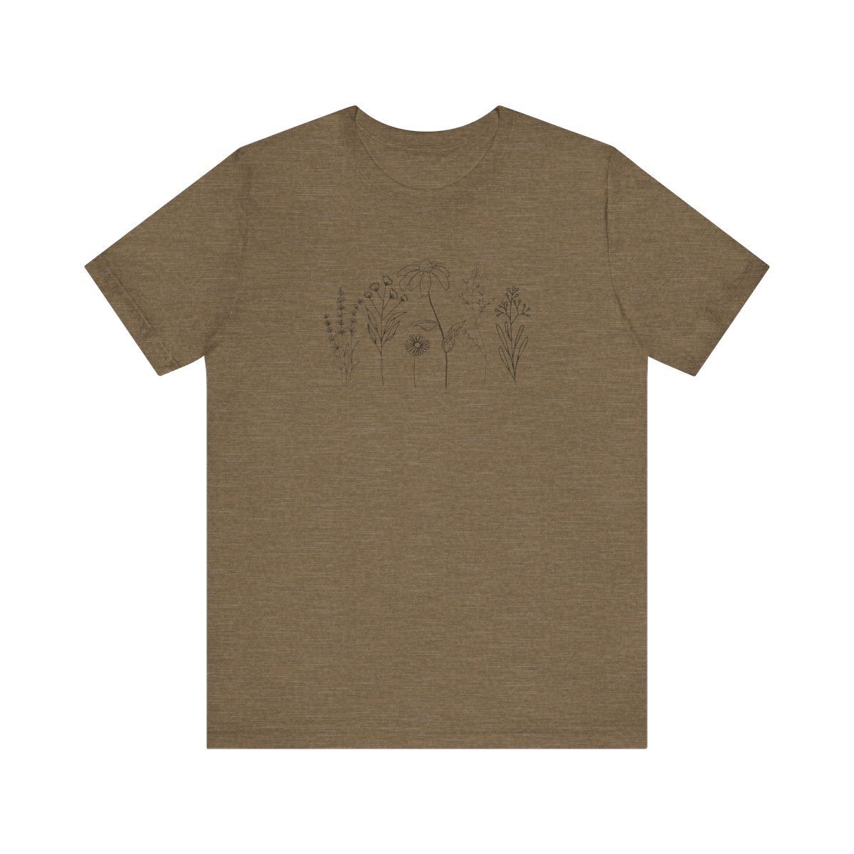Flower Line Tee