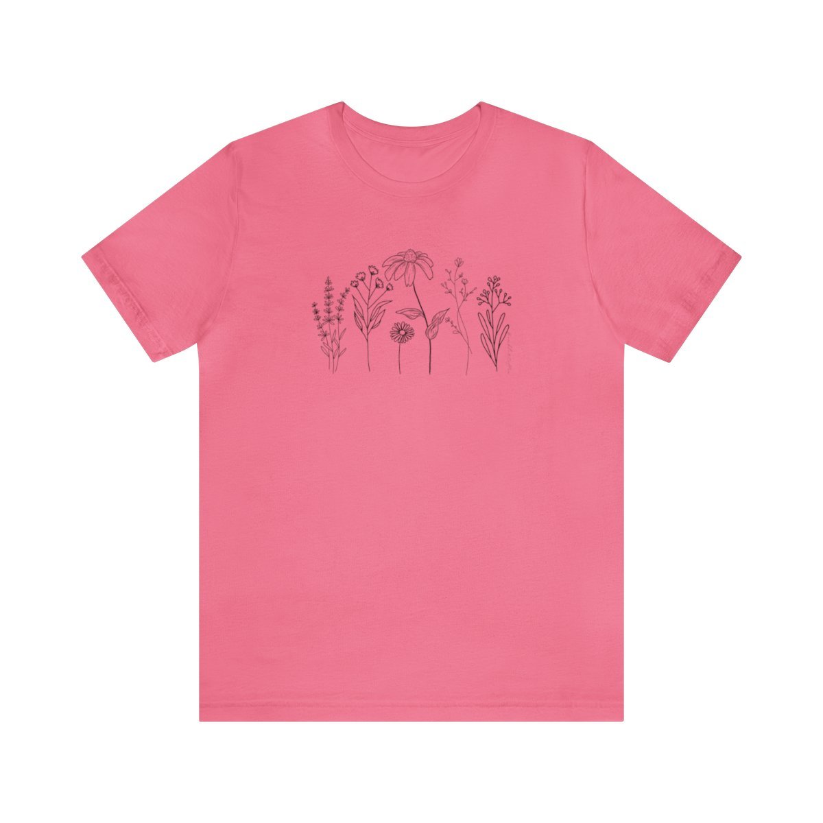 Flower Line Tee