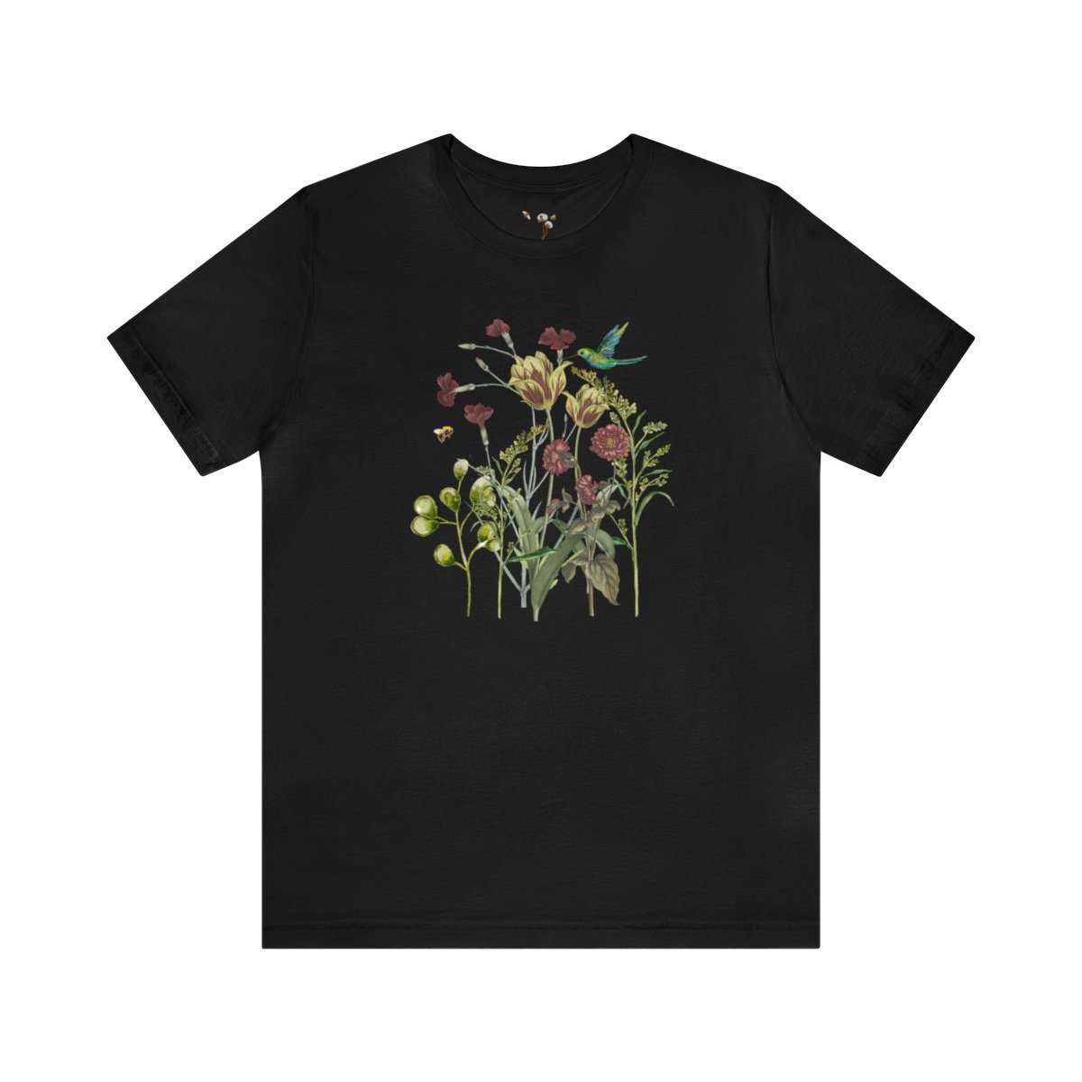 Botanicals & Hummingbird Tee || Unisex Fit 