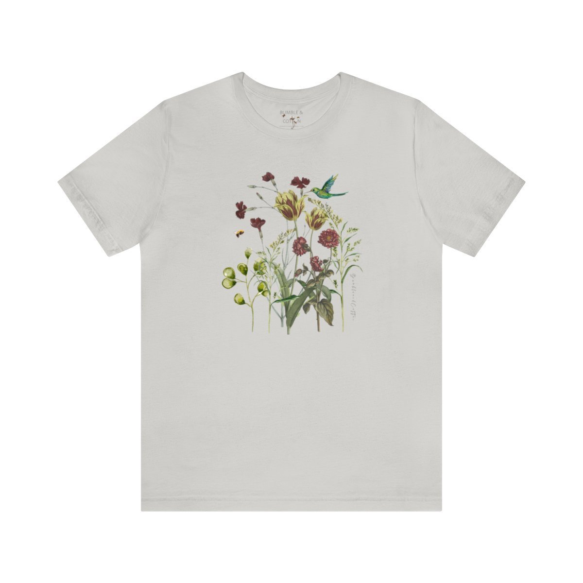 Botanicals & Hummingbird Tee