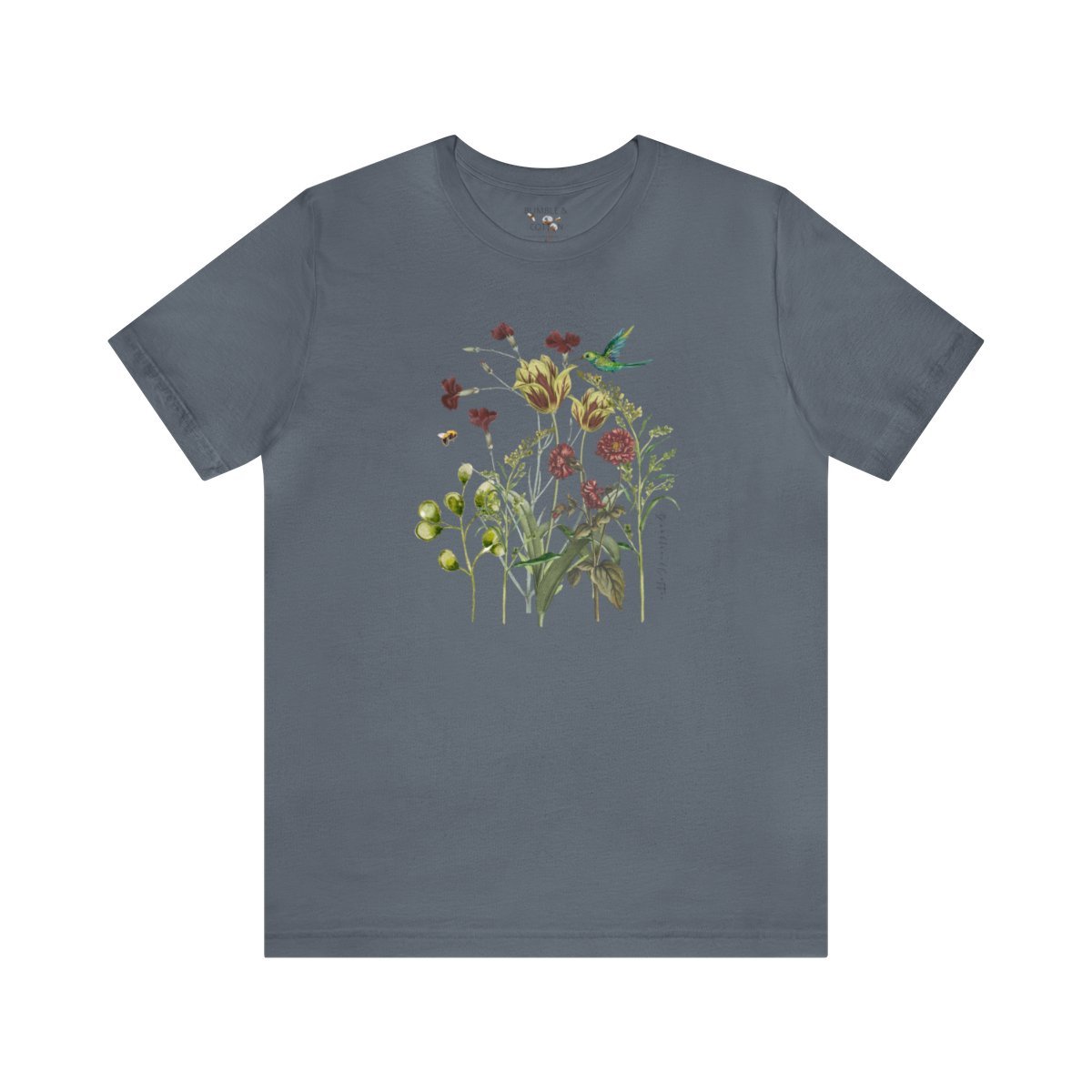 Botanicals & Hummingbird Tee