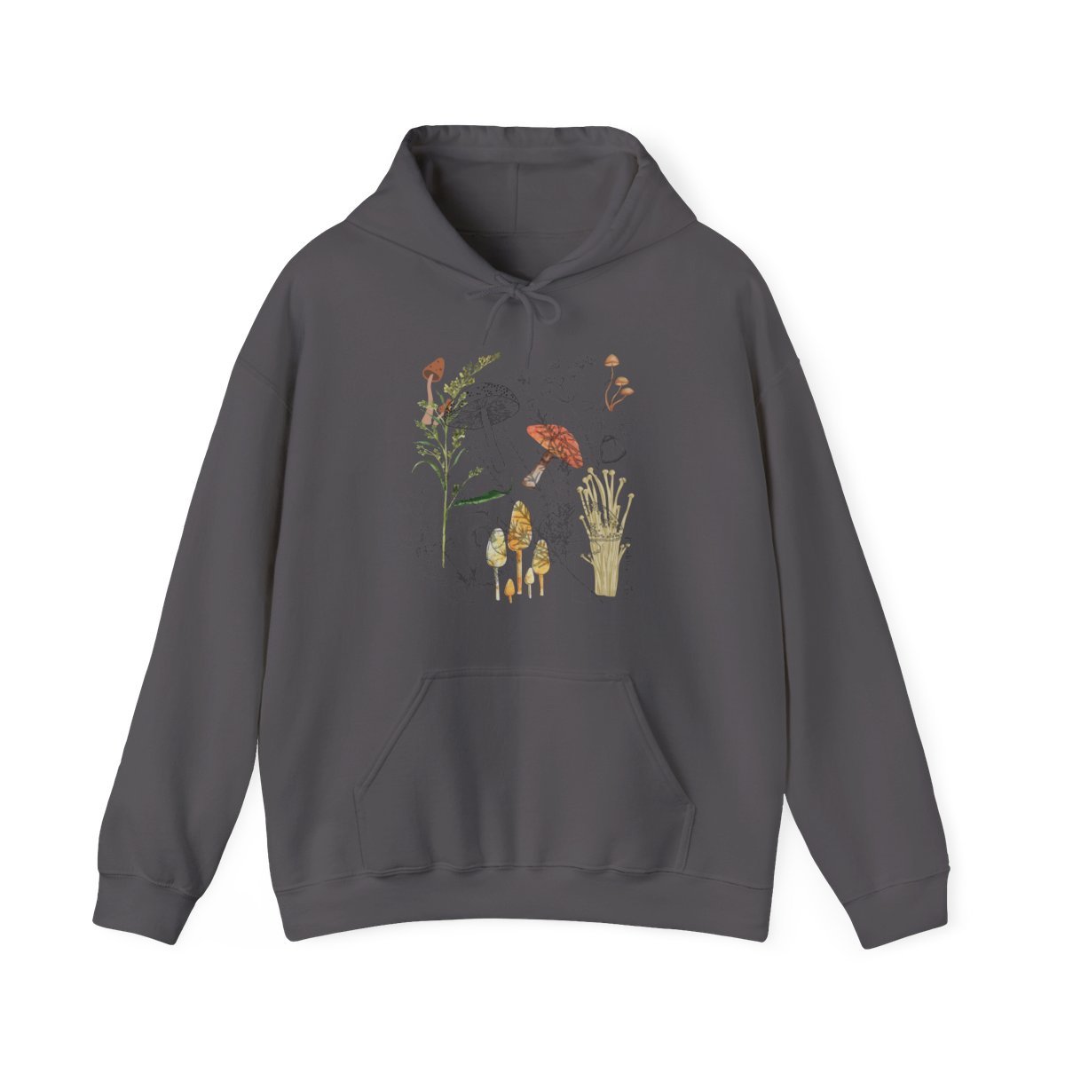 Mushroom Collage Hoodie Sweatshirt
