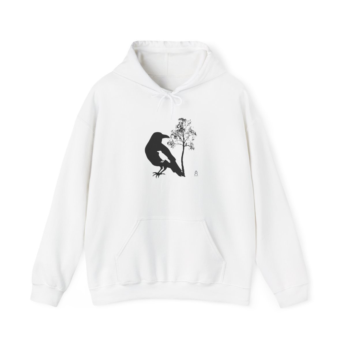 Crow Hoodie || Crow Hooded Sweatshirt