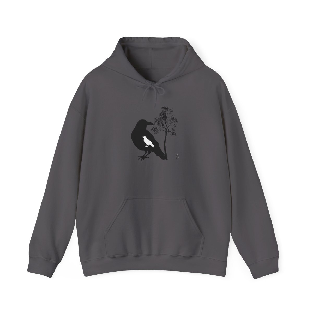 Crow Hoodie || Crow Hooded Sweatshirt