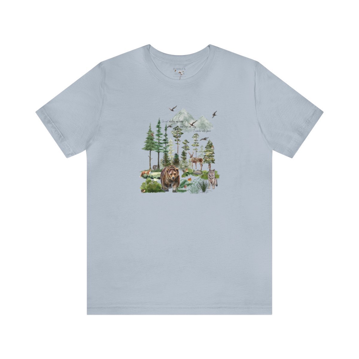 Wildlife Home Tee ||  Unisex Fit 