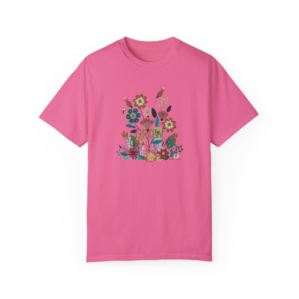 GROW Flower Tee Shirt || Unisex Fit