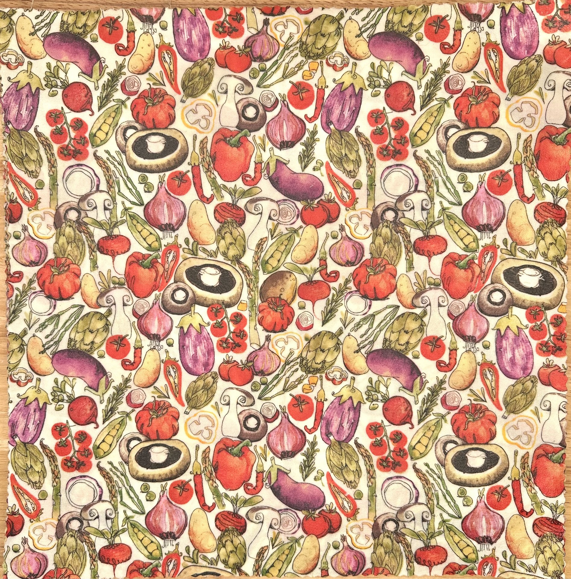 BEESWAX WRAPS 4-pack Fruits&Veggies