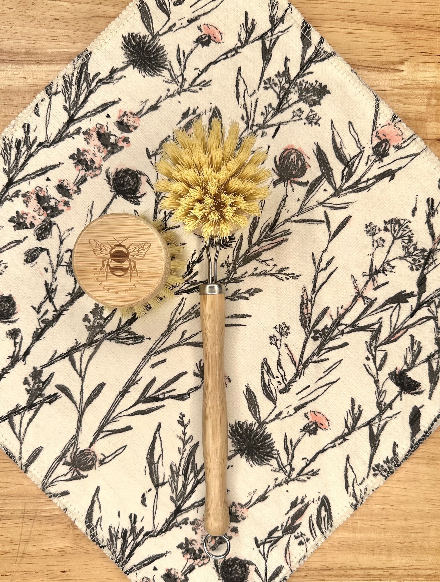 Bamboo-Bee Replacement Sisal Dish Brush Head
