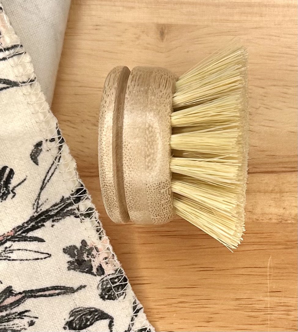 Bamboo-Bee Replacement Sisal Dish Brush Head 