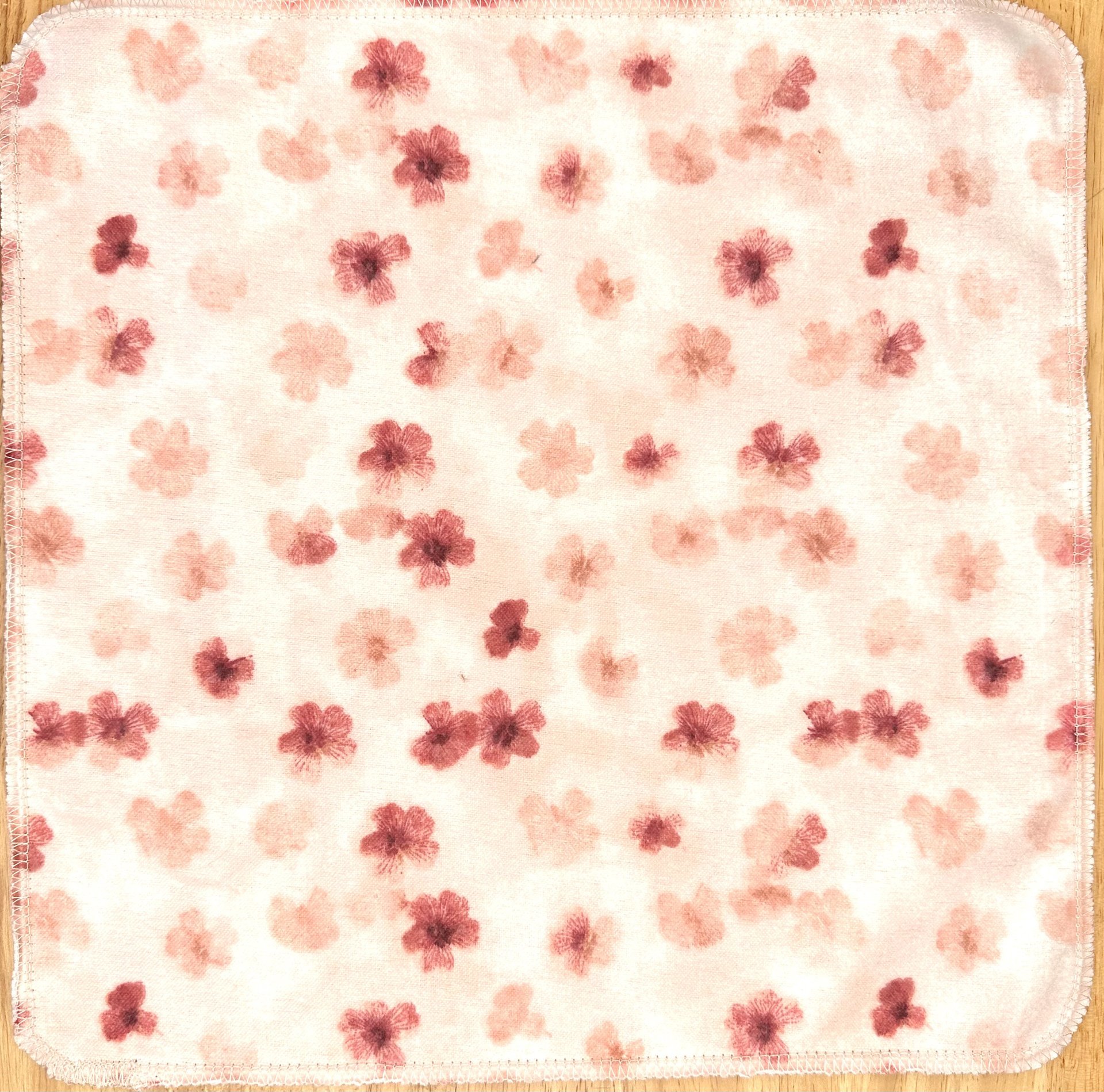 Stained Blossoms Paperless Towels || Unpaper Towels Flowers || Eco-Friendly Gift || Cloth Napkins 12x12 Sheets