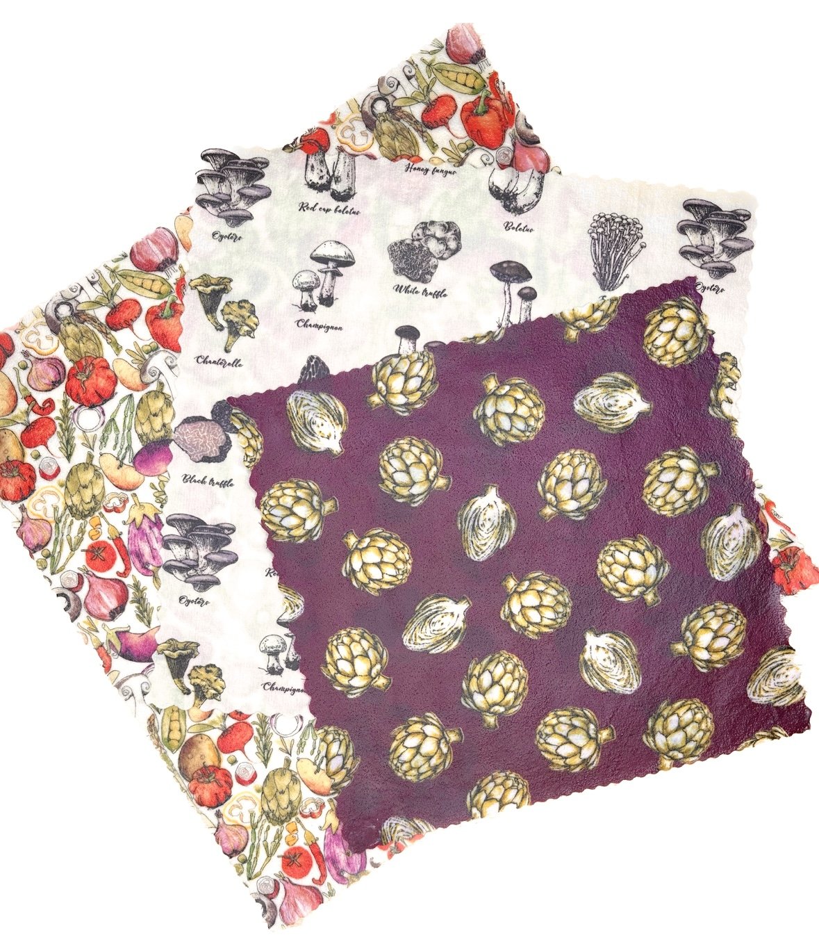 BEESWAX WRAPS 3-pack Food&Fungi 