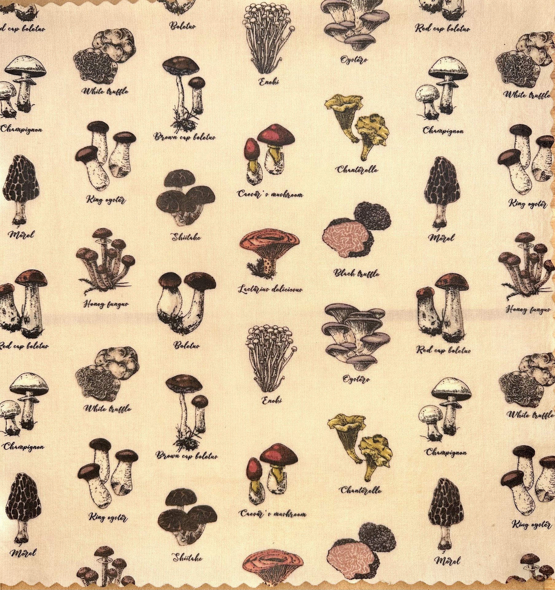 BEESWAX WRAPS 3-pack Mushroom-Lover 