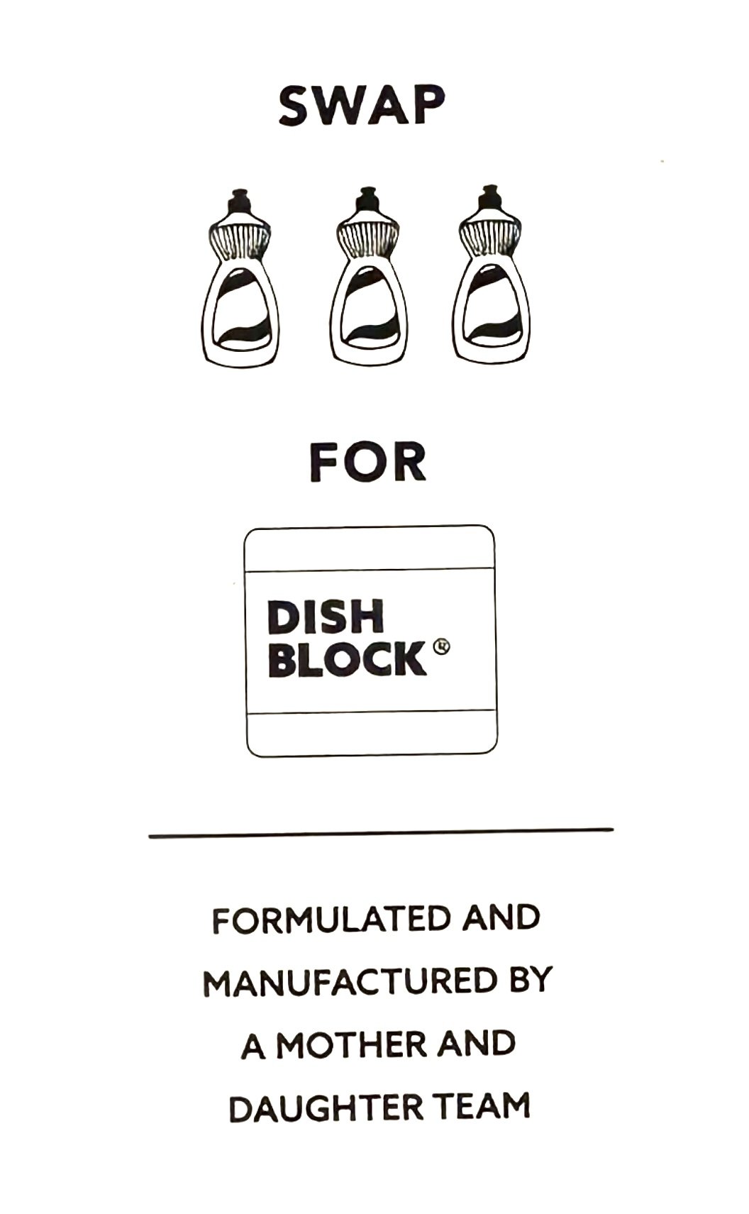 DISH BLOCK dish-soap  On Sale! 15% off 