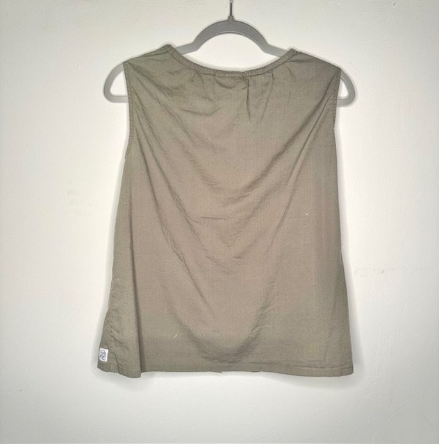 Green&Flowers Cotton Top ℓαяgє
