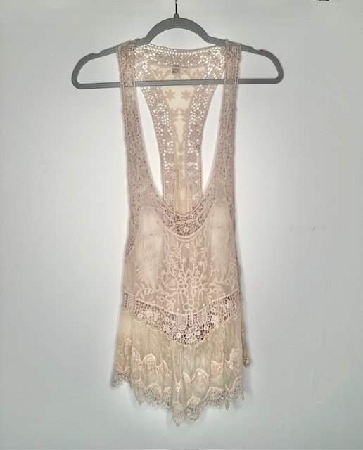 Lace&Creme Tank мє∂ιυм