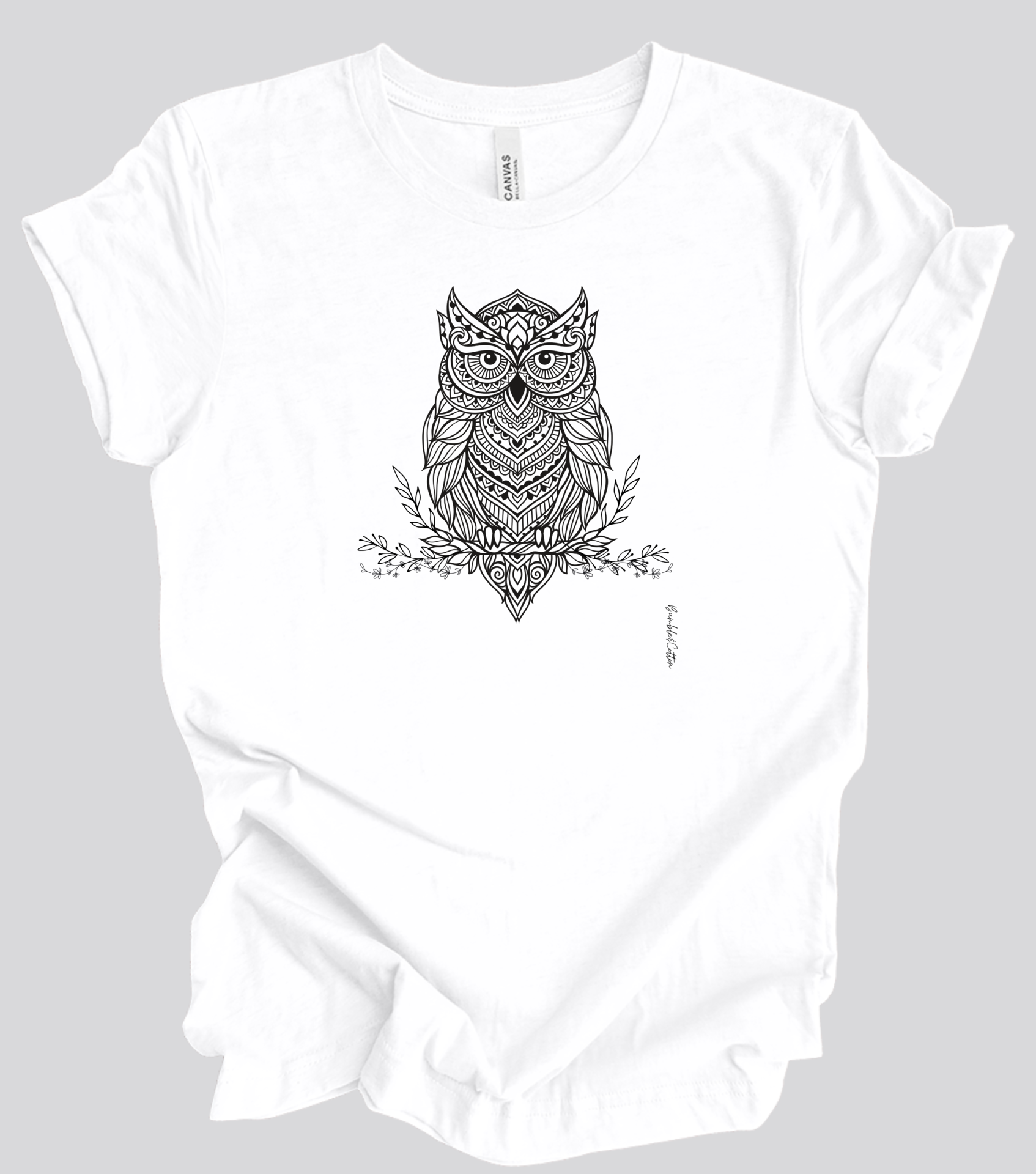 Mandala Owl Tee || Unisex Fit 