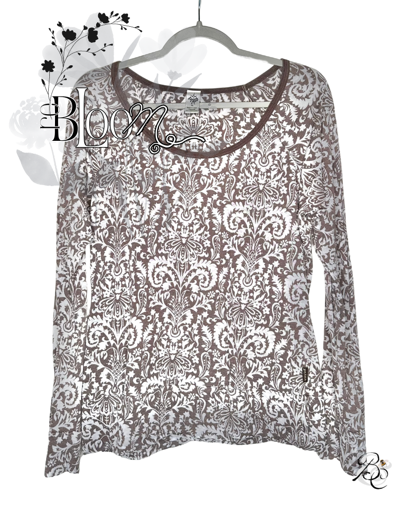Eggplant&Damask Tee ℓαяgє