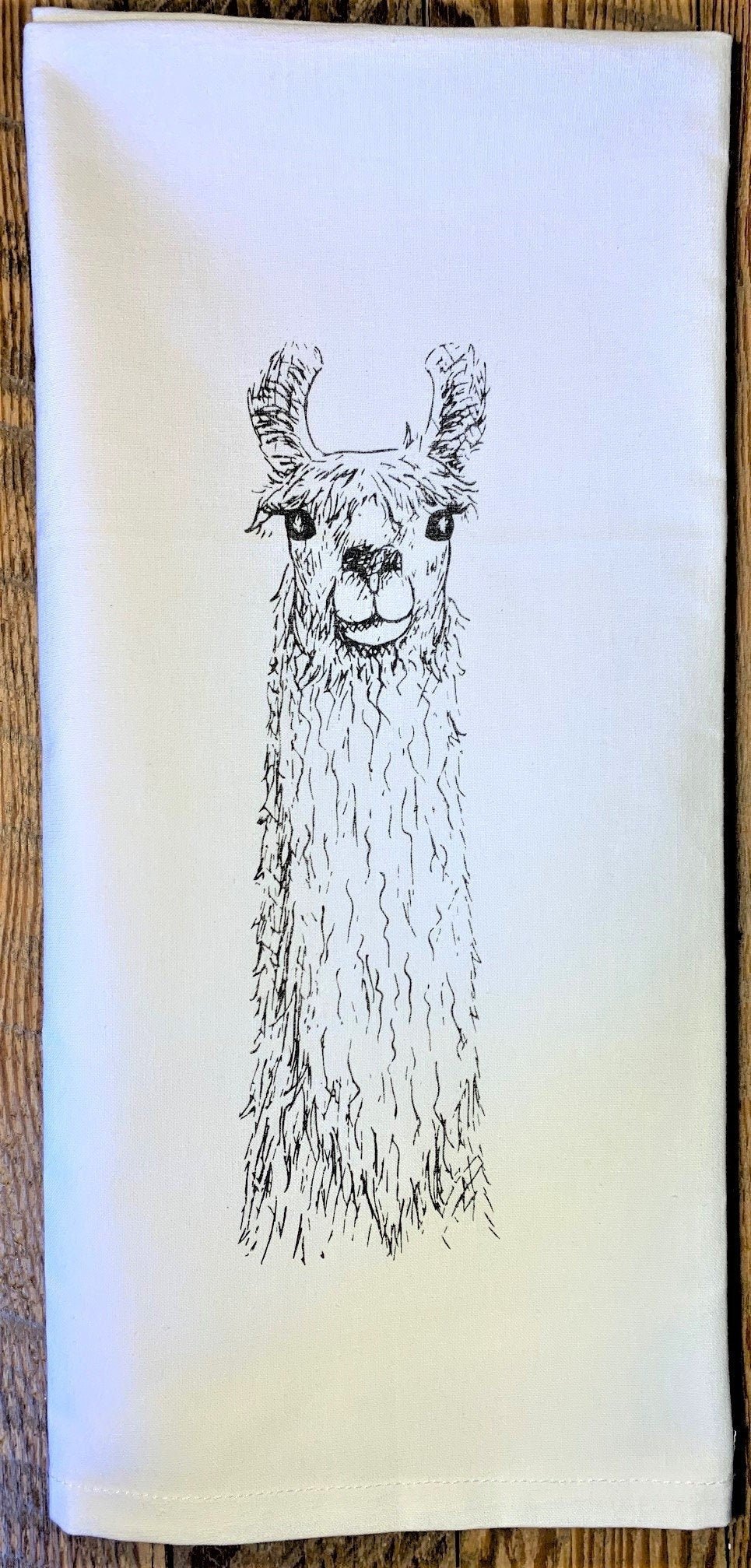 Llama Tea Towel || Llama Llover Tea Towel