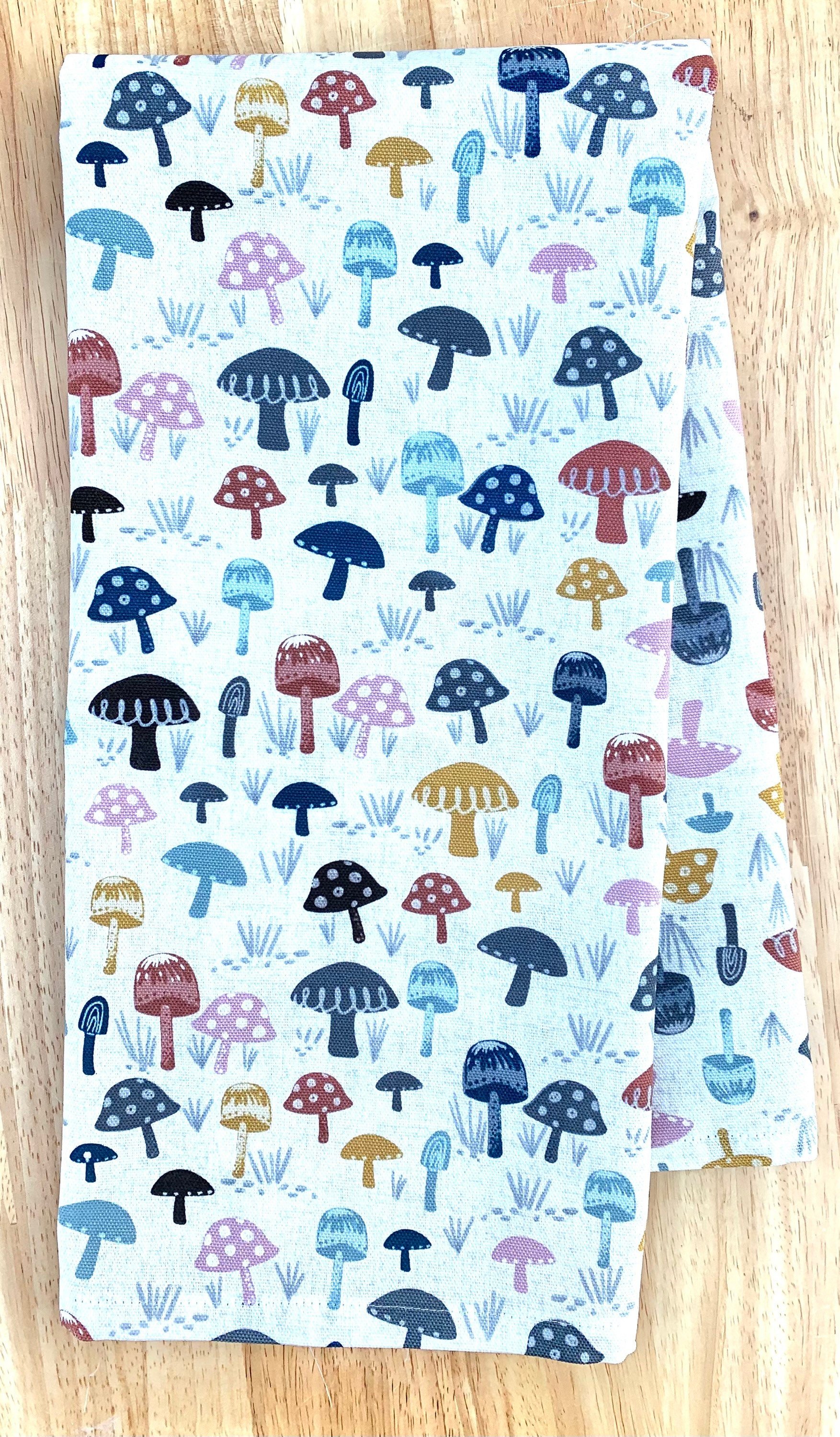 Groovy Mushrooms Chef Towel || 20x30 Kitchen Towel