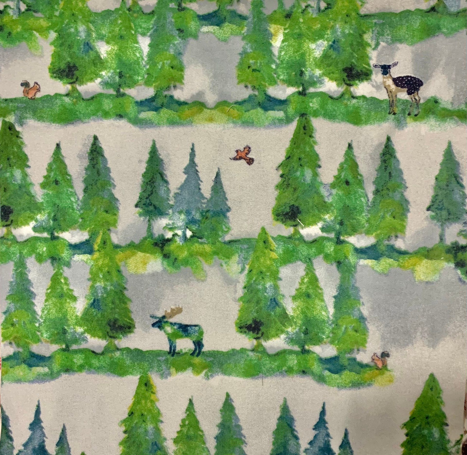 Forest Paperless Towels || Unpaper Towels || Eco Kitchen Botanical Gift || 12x12 Sheets