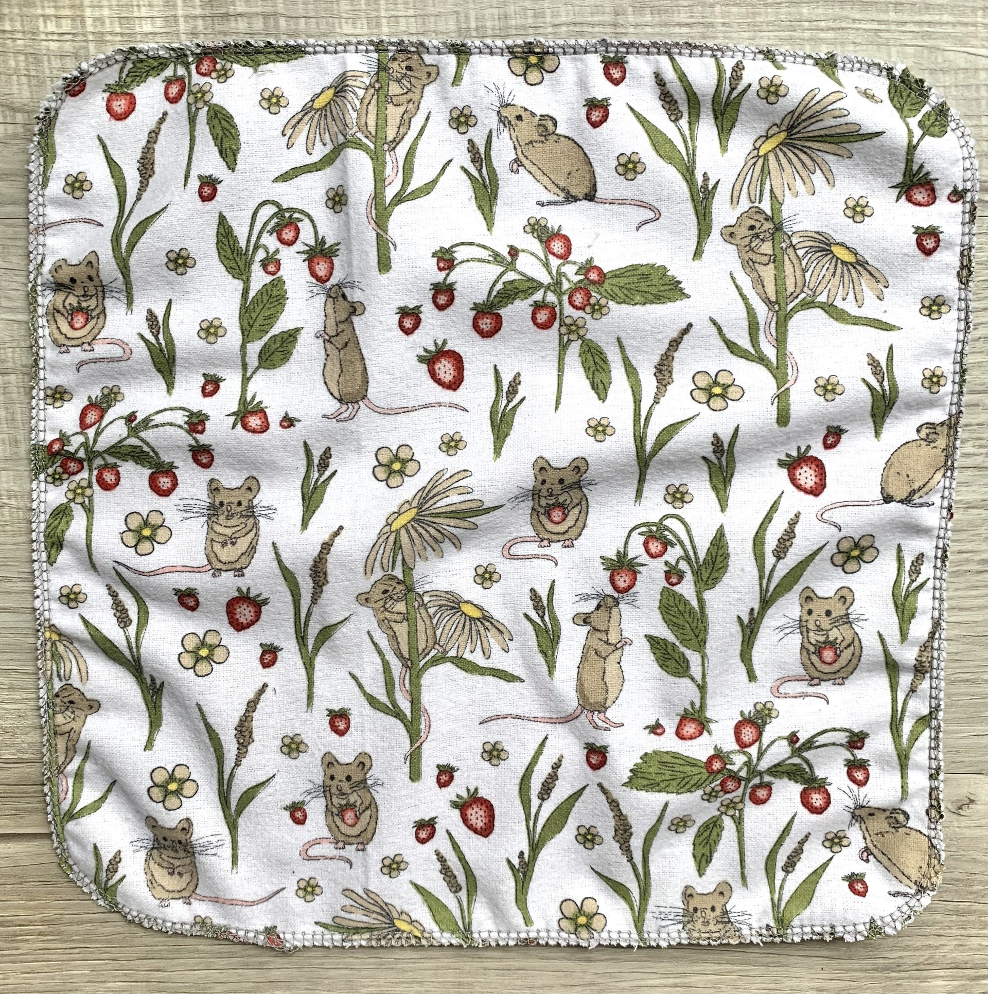 Mouse&Berries Paperless Towels || Unpaper Towels || Zero Waste Kitchen 12x12 Sheets