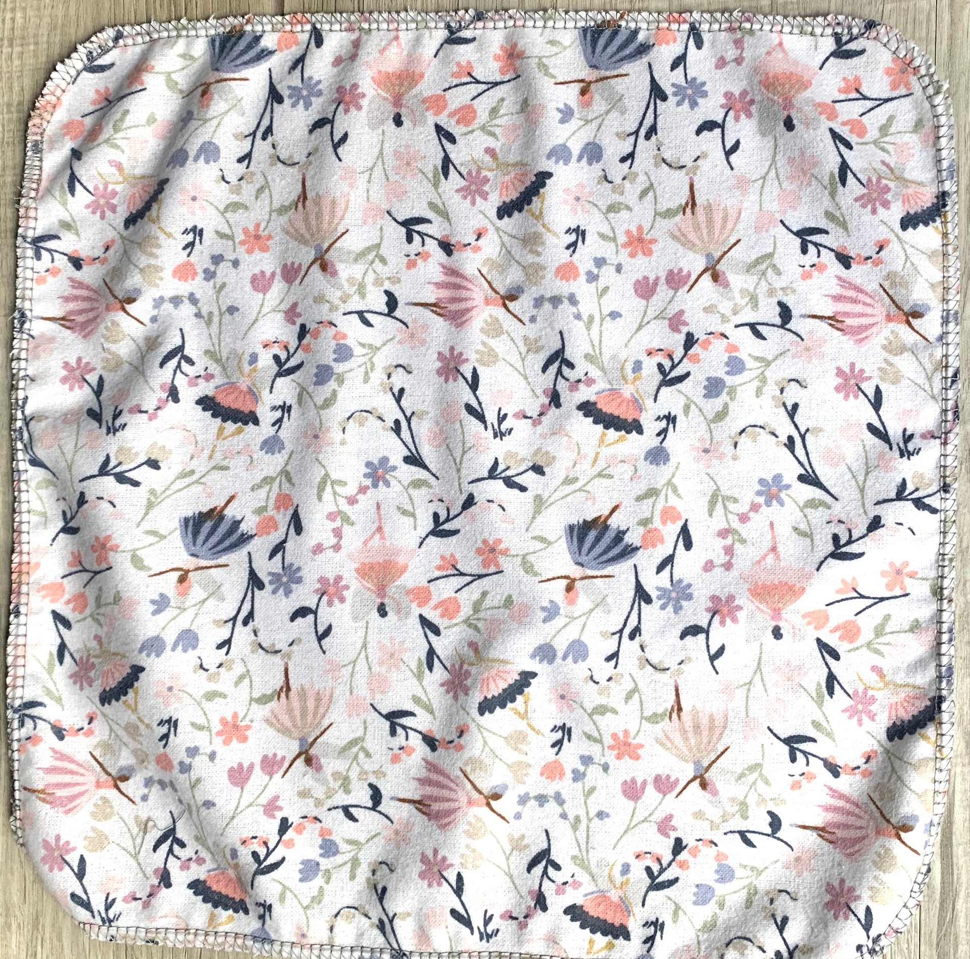 Flower Fairies Paperless Towels || Unpaper Towels || Eco Sustainable Zero Waste Kitchen 12x12 Sheets