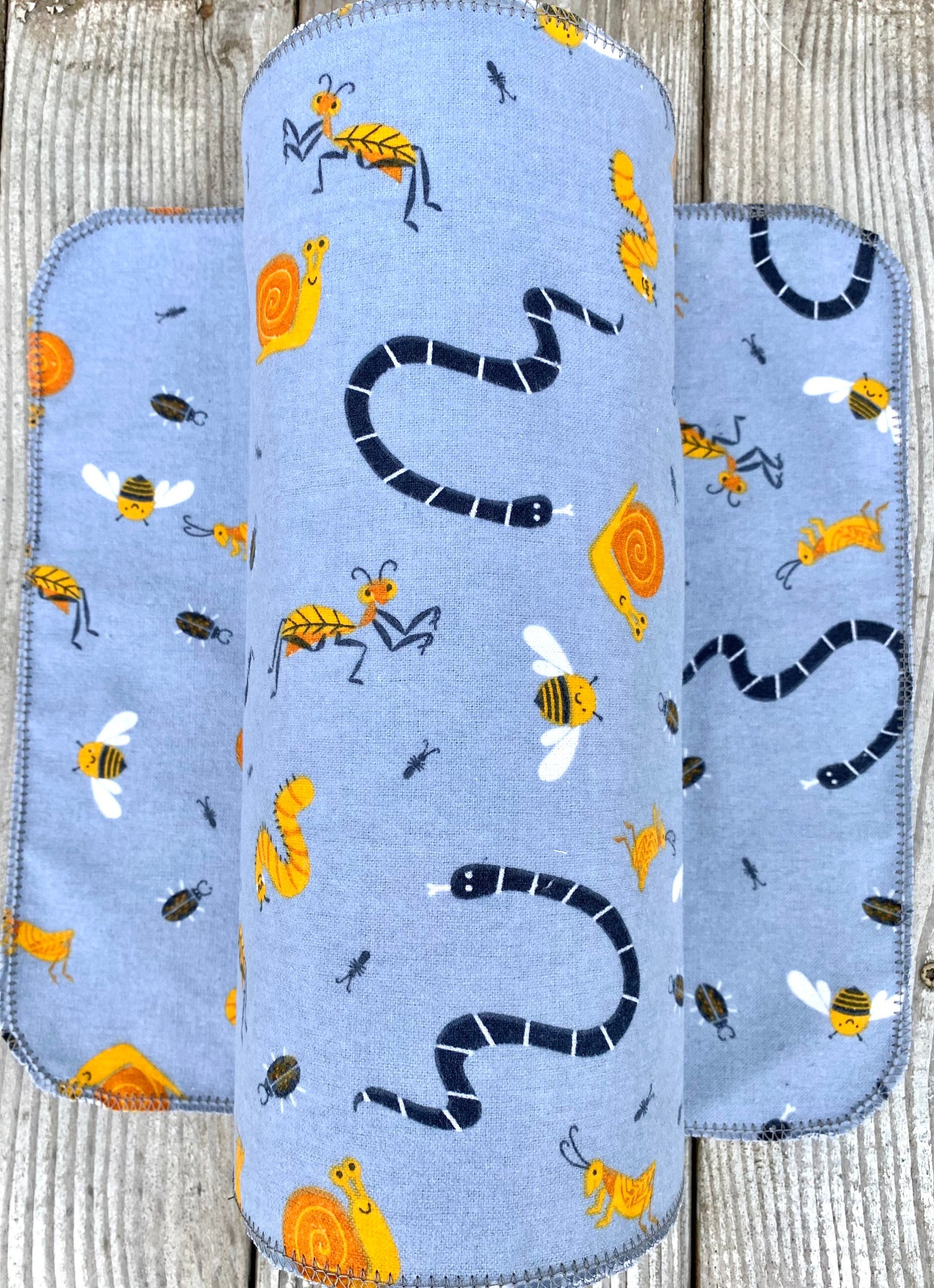 Snails • Snakes & Bees Paperless Towels || Unpaper Towels || Eco Sustainable Kitchen