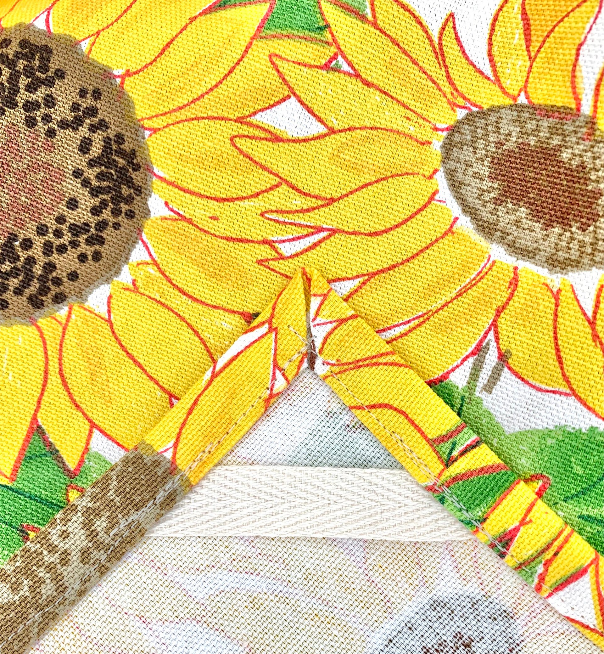 Sunny Sunflowers Chef Towel || Nature Inspired Kitchen Towel