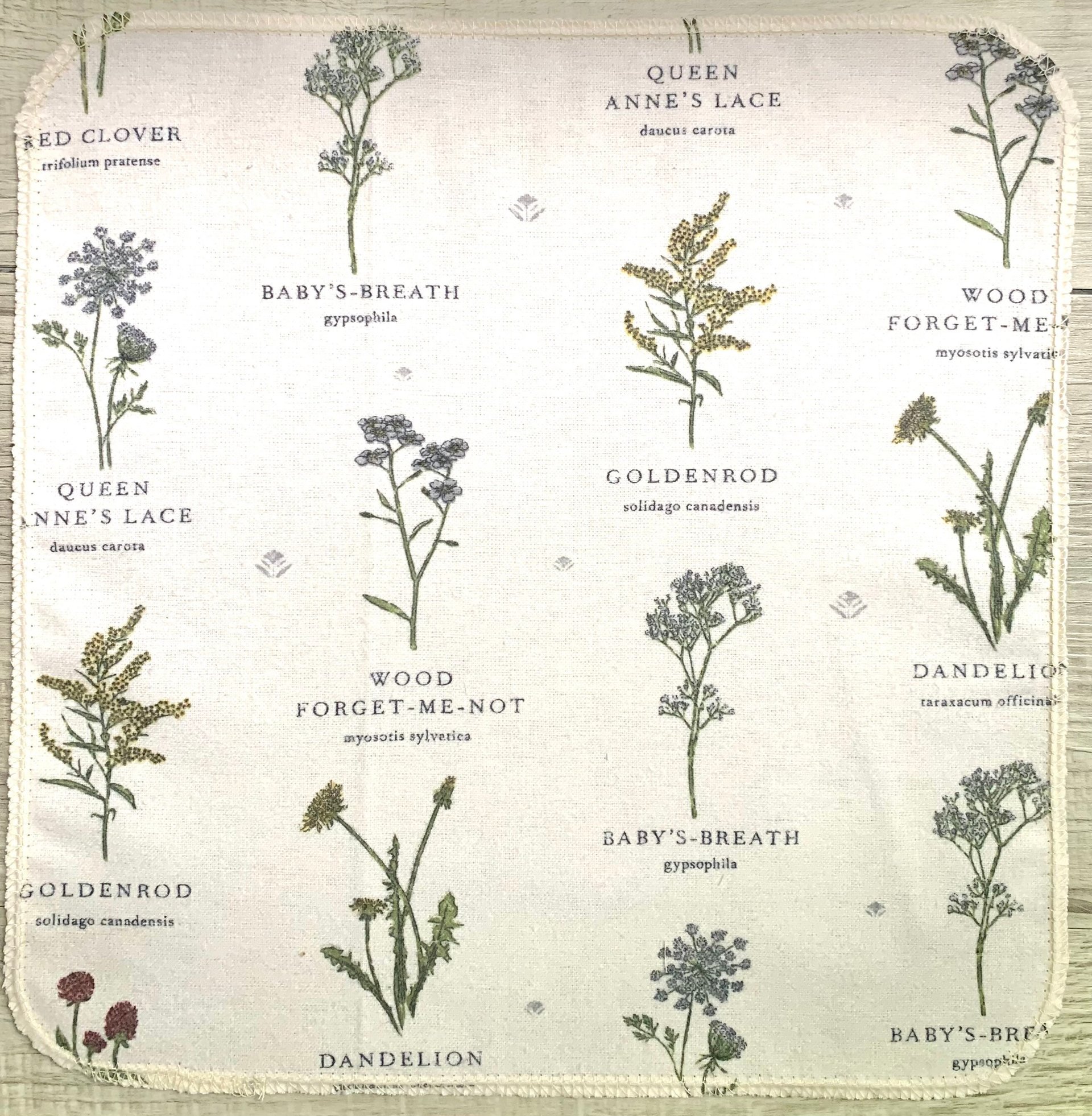 Botanical Flowers Paperless Towels