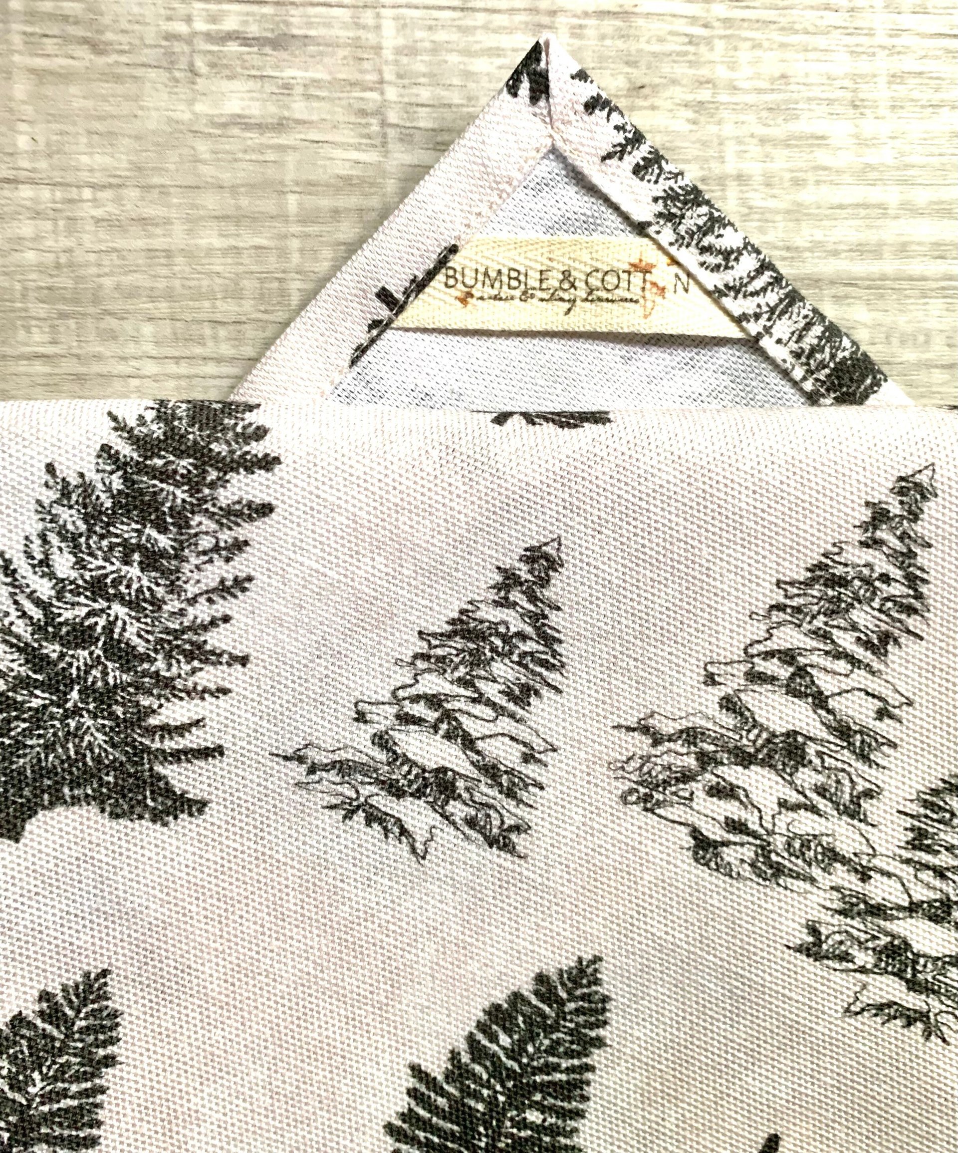 Pine Trees Chef Towel || Pine Trees Kitchen Towel || Flour Sack Towel