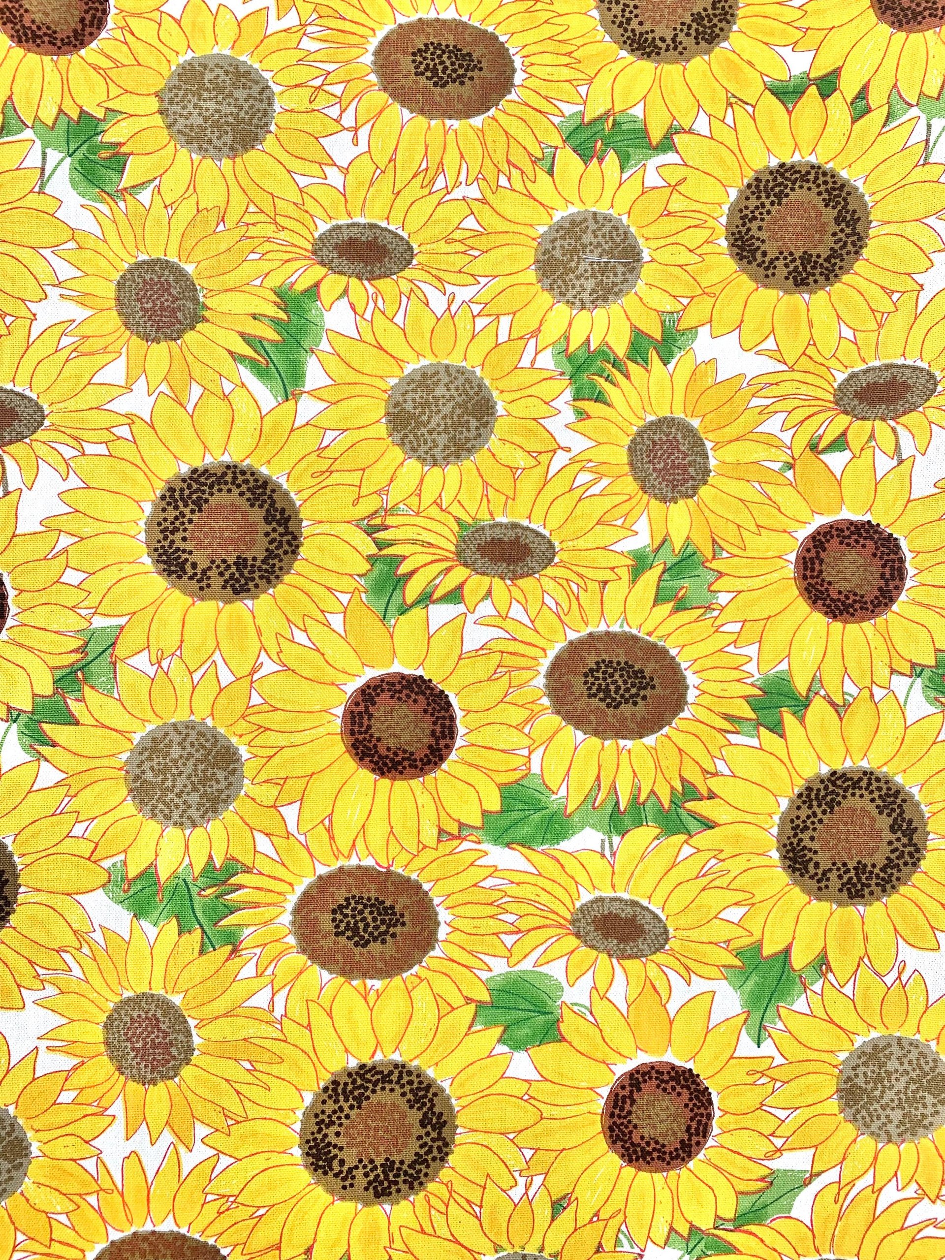 Sunny Sunflowers Chef Towel || Nature Inspired Kitchen Towel