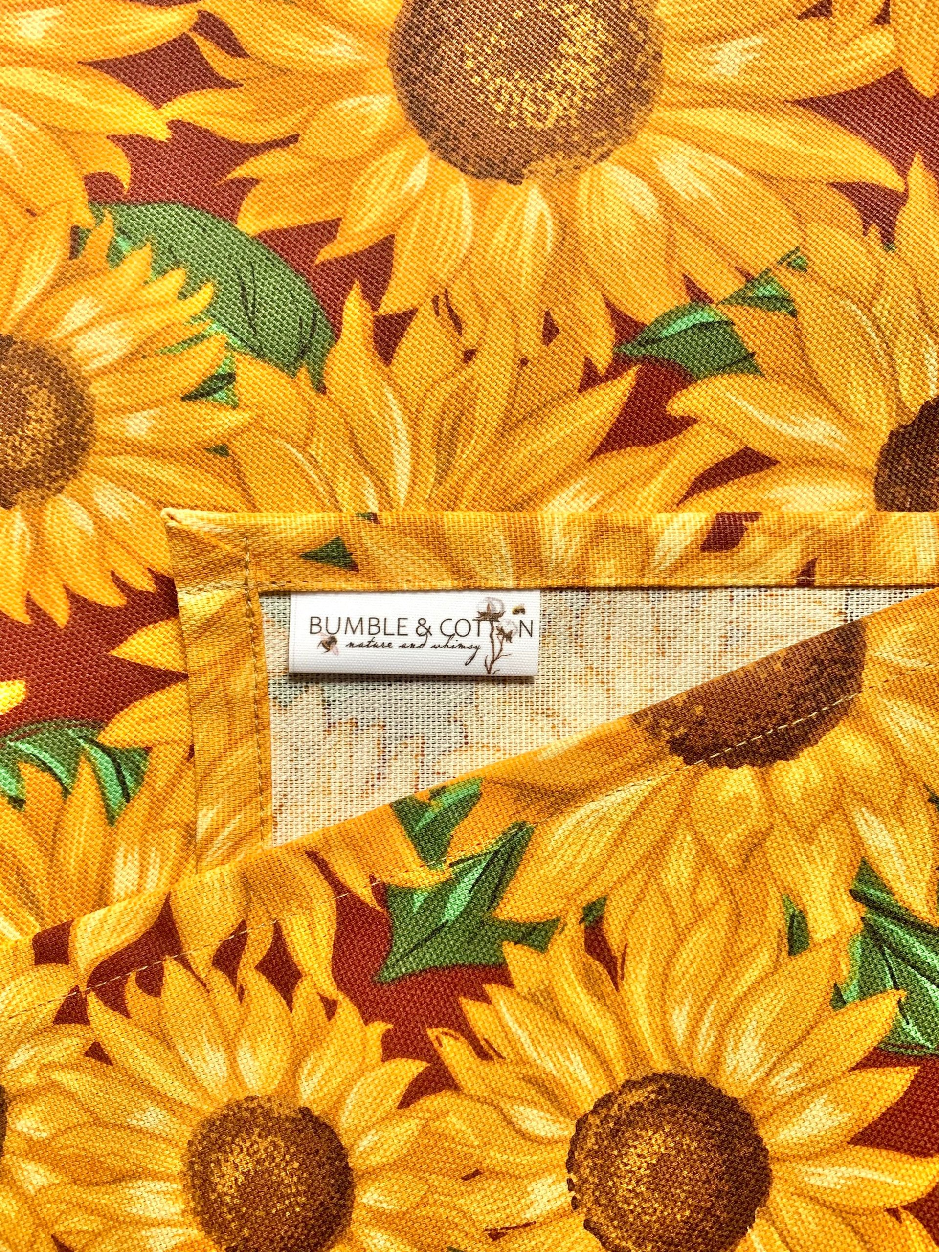 Sunflowers Chef Towel || Nature Inspired Kitchen Towel