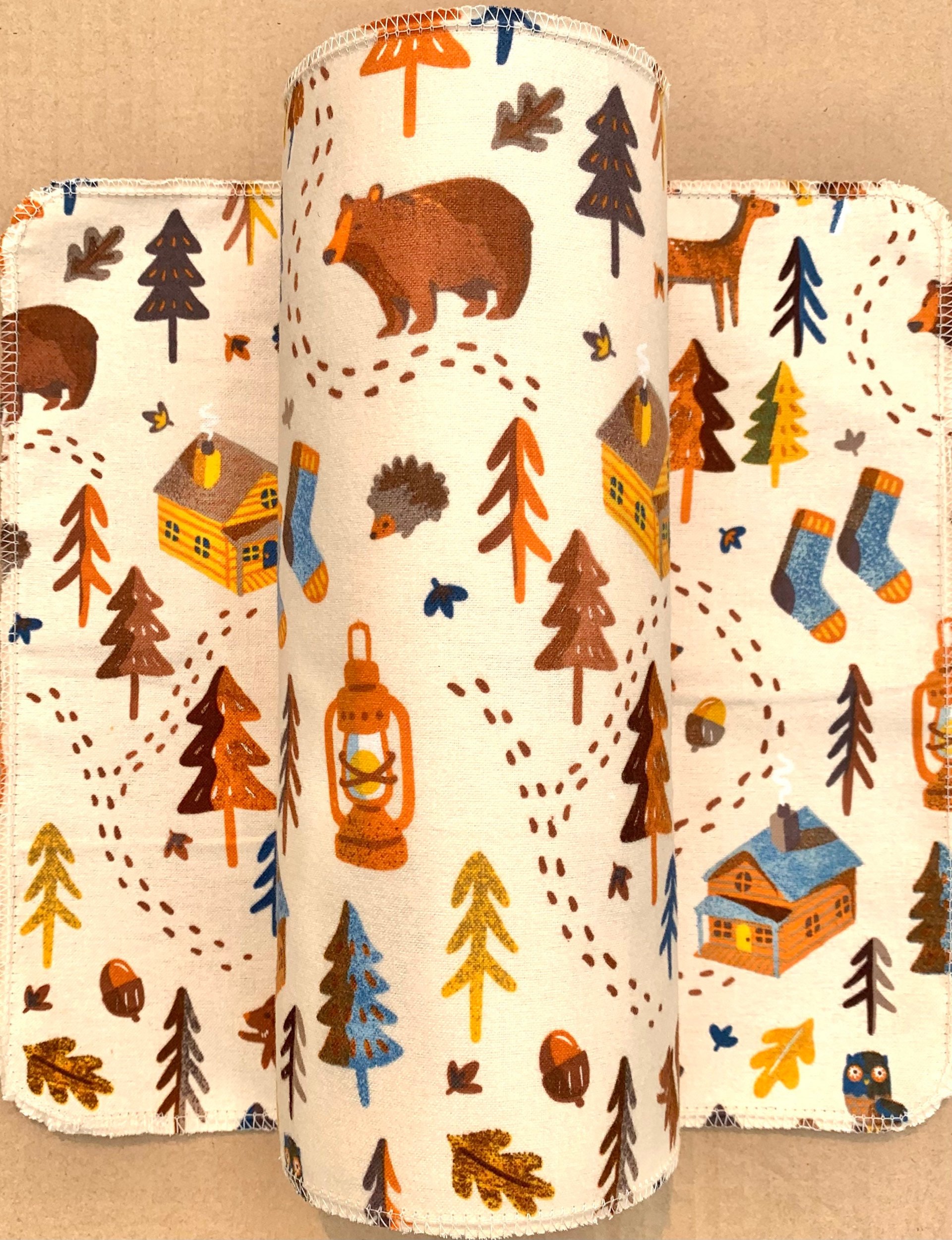 Cabin in the Woods Paperless Towels || Unpaper Towels || Eco Sustainable Zero Waste Kitchen