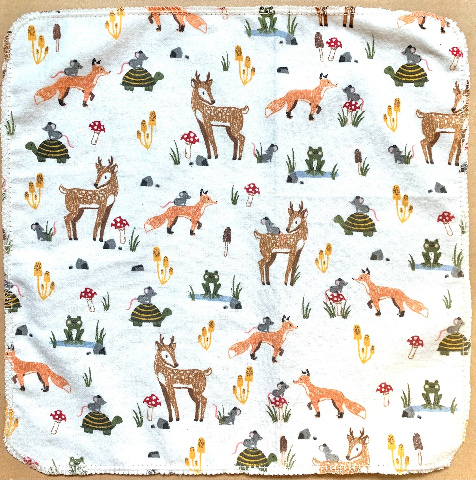 Forest Animals Paperless Towels || Unpaper Towels || Eco Sustainable