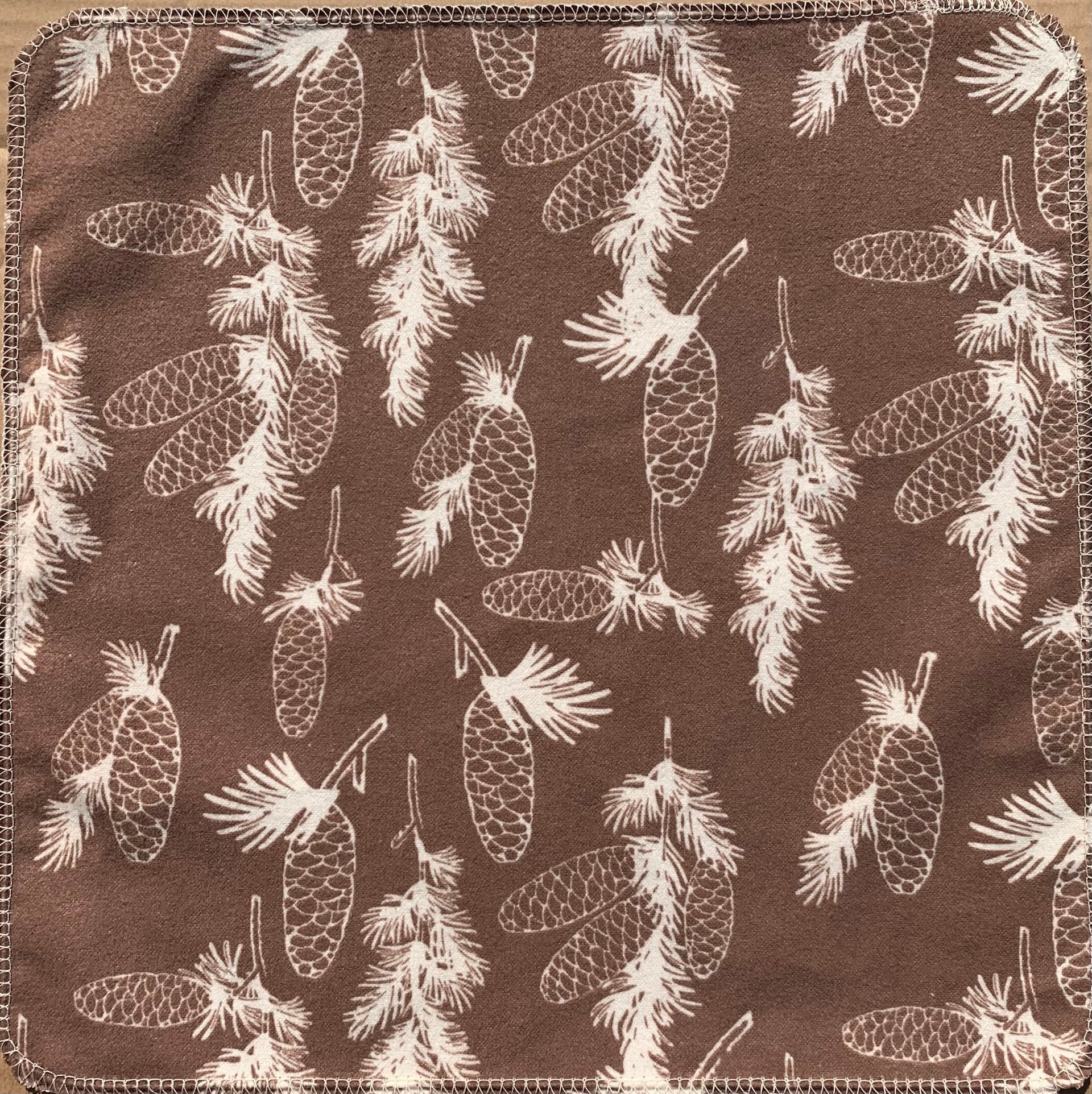 Snow Forest Trio Paperless Towels || Unpaper Towels || Zero Waste Kitchen Gifts 12x12 Sheets