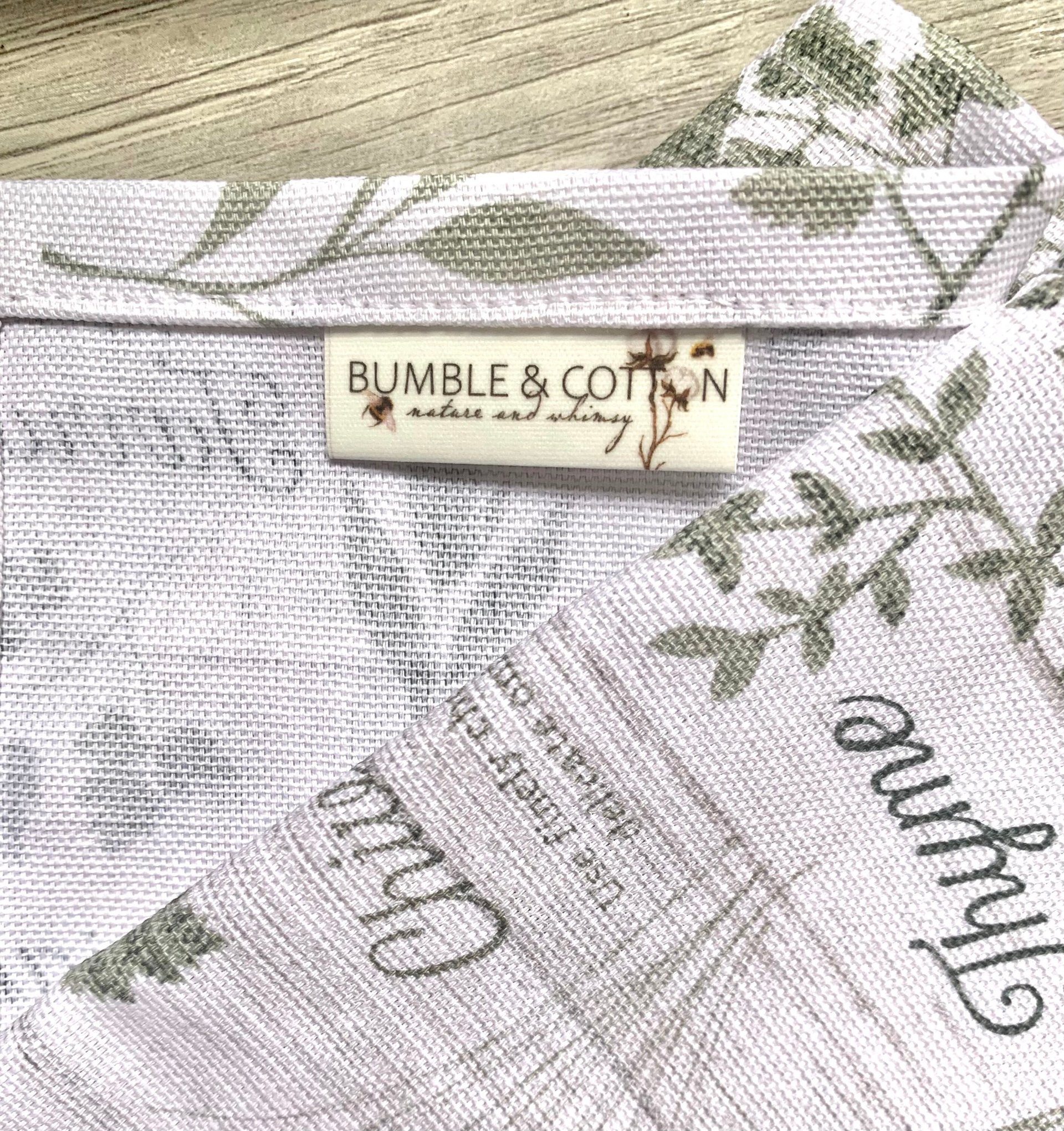 Garden Herbs Chef Towel || Nature Inspired Kitchen Towel