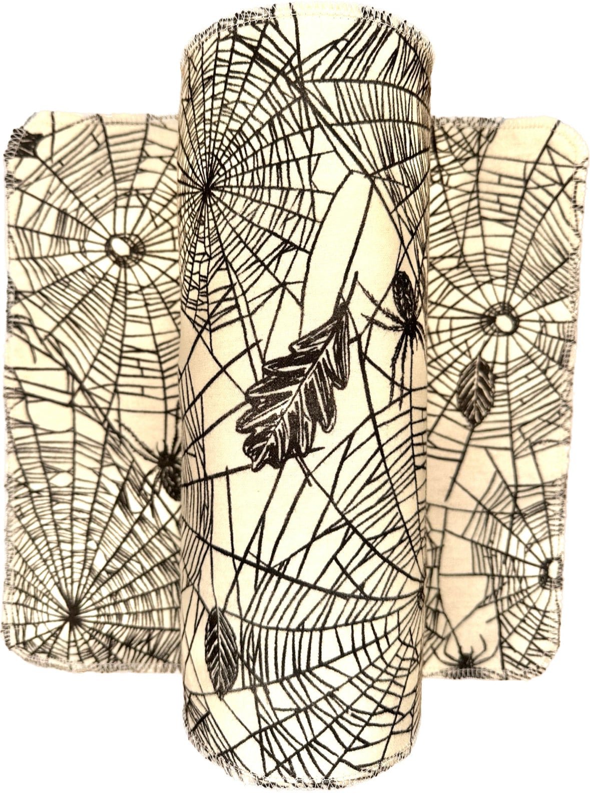 Spiderwebs Paperless Towels || Spooky Unpaper Towels || Eco Sustainable Kitchen