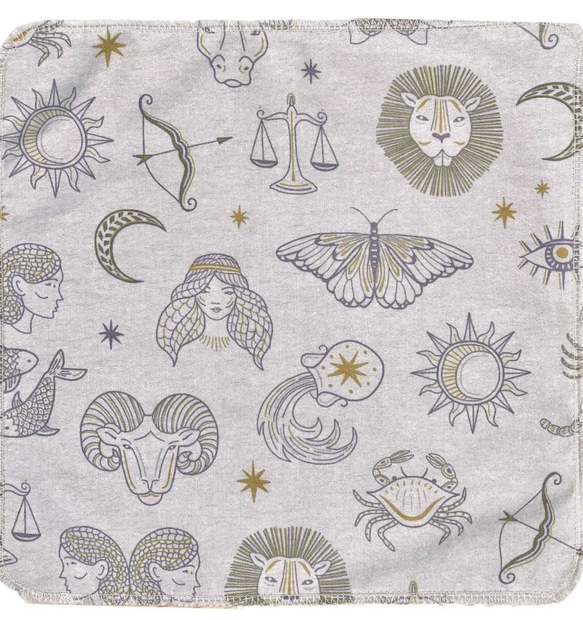 Astrology Paperless Towels || Zodiac Unpaper Towels || Eco Sustainable Zero Waste Kitchen 12x12 Sheets