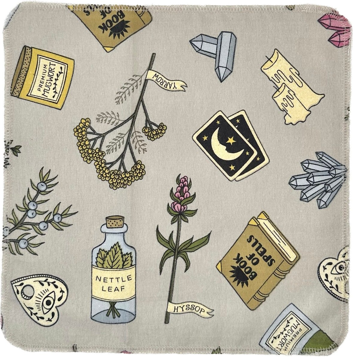 Herbs & Magic Paperless Towels || Herbalist Unpaper Towels || Eco Sustainable Zero Waste Kitchen