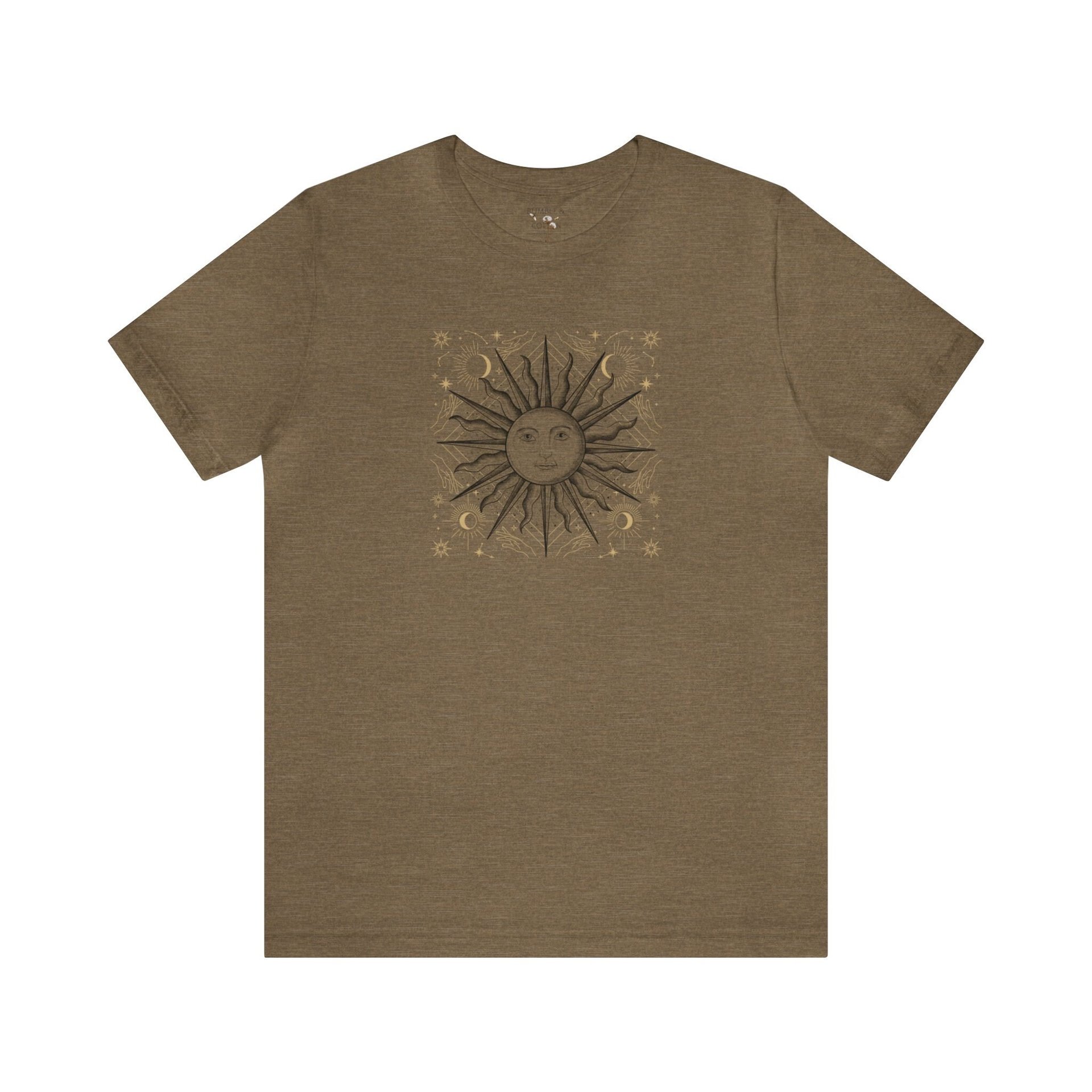 Esoteric Sun Tee Shirt || Celestrial Sun T-Shirt || Cosmic Sun T-shirt || Gender Neutral Gift