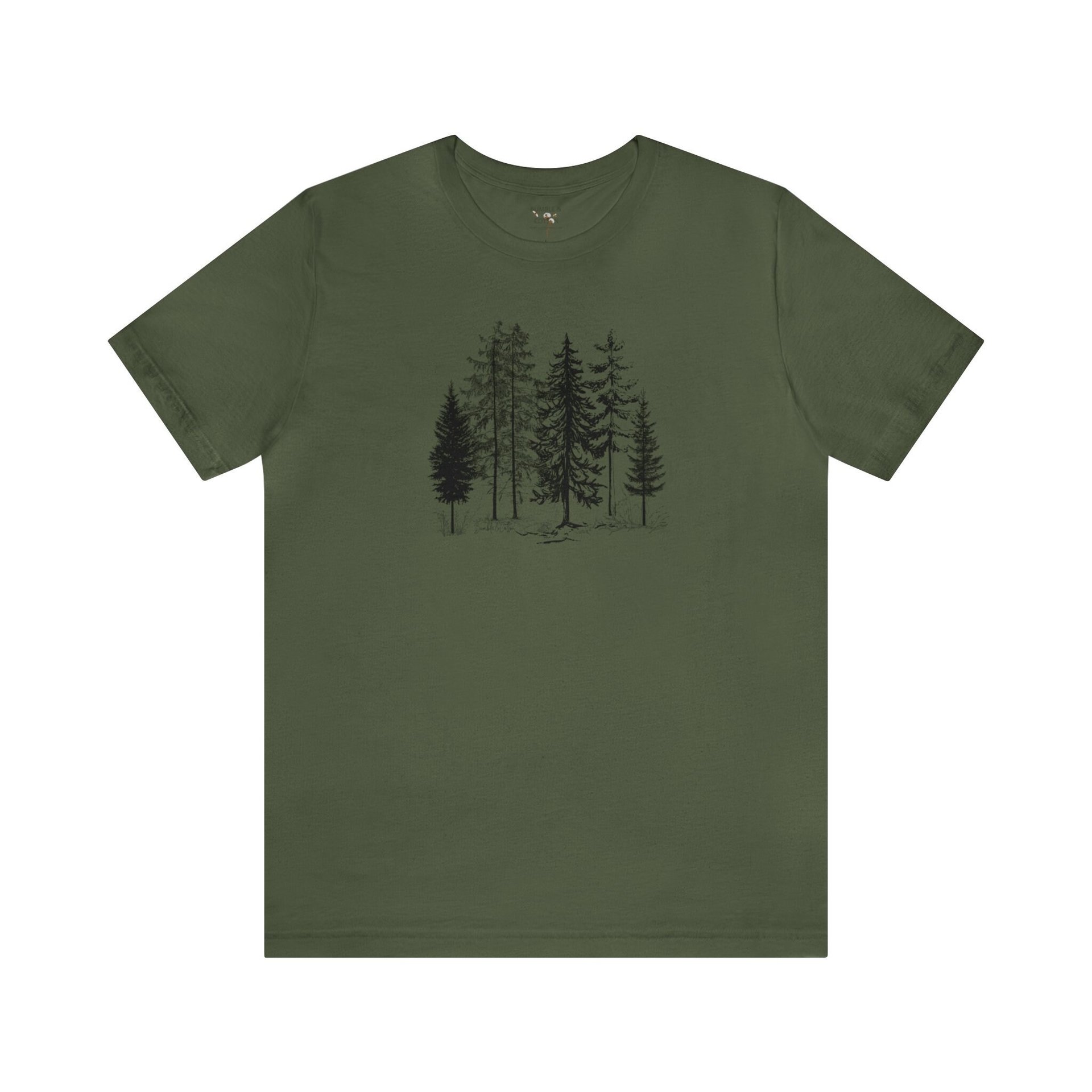 Forest Tee shirt || Forest Tree Shirt || Tree T-shirt || Tree Lover Nature Eco Tee Shirt Gender Neutral Gift