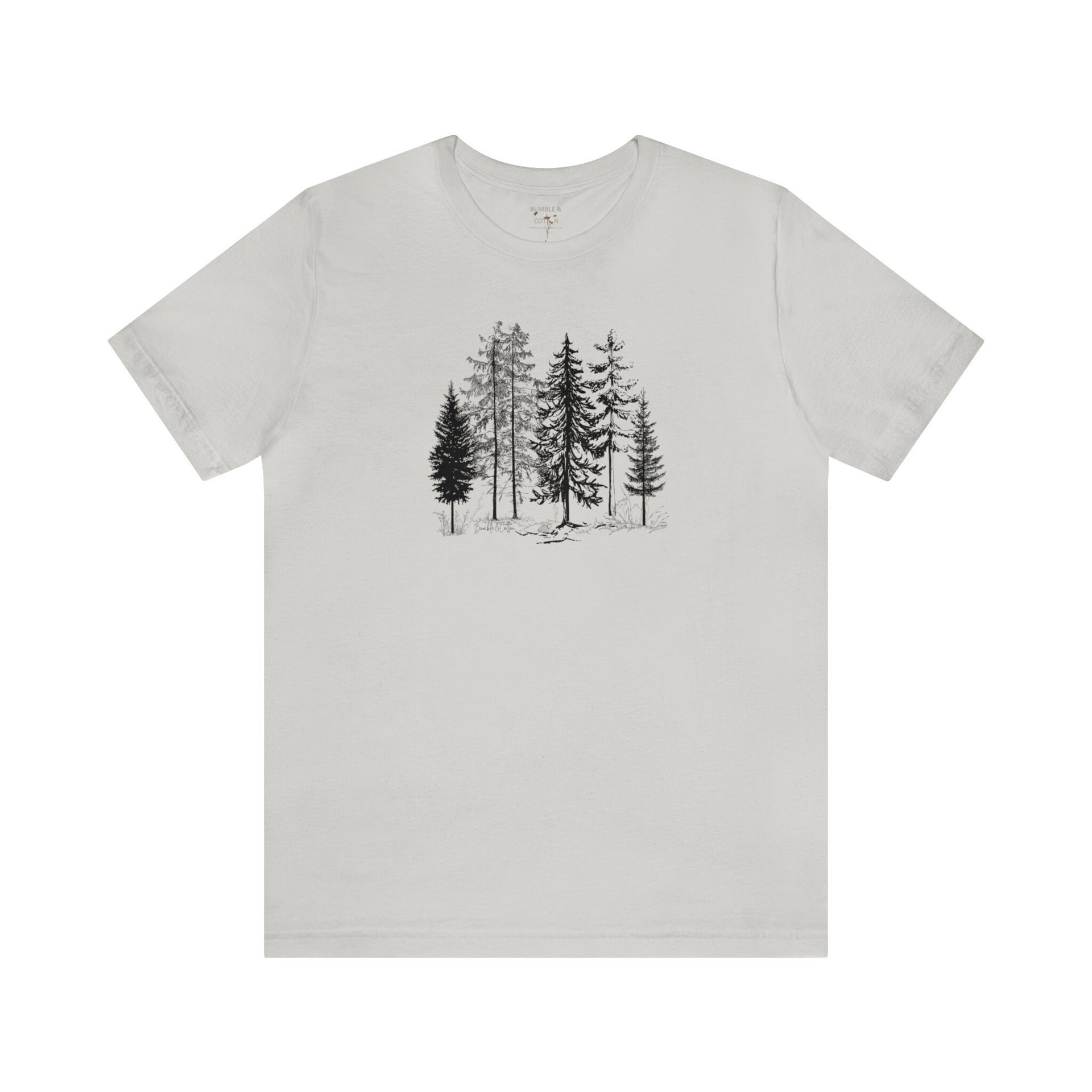 Forest Tee shirt || Forest Tree Shirt || Tree T-shirt || Tree Lover Nature Eco Tee Shirt Gender Neutral Gift