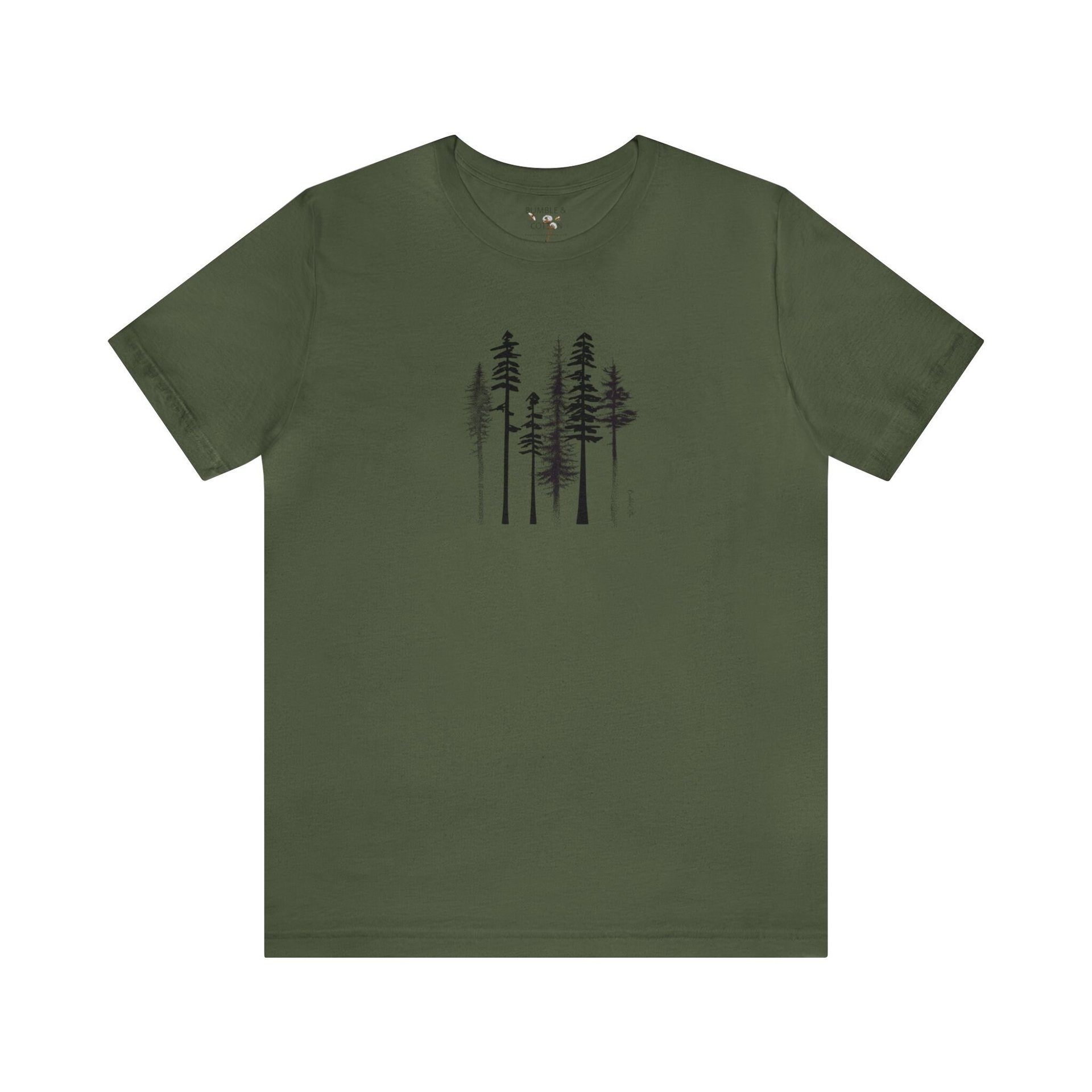Tree Tee Shirt || Tree Lover T-shirt || Forest Tee || Gender Neutral Gift Eco T-Shirt