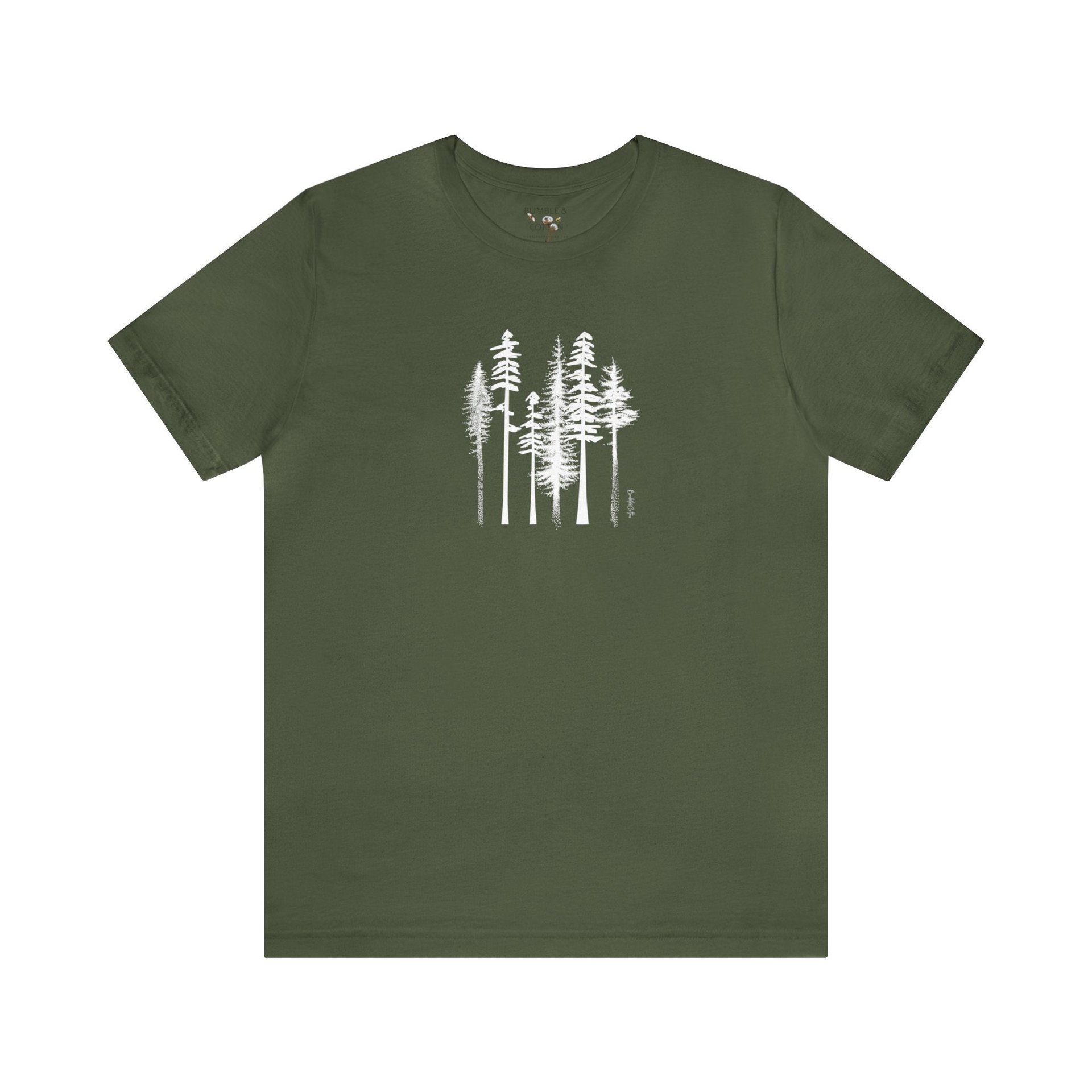 Tree Tee Shirt || Tree Lover T-Shirt || Forest T-shirt || Gender Neutral Gift || Forest Eco Tee
