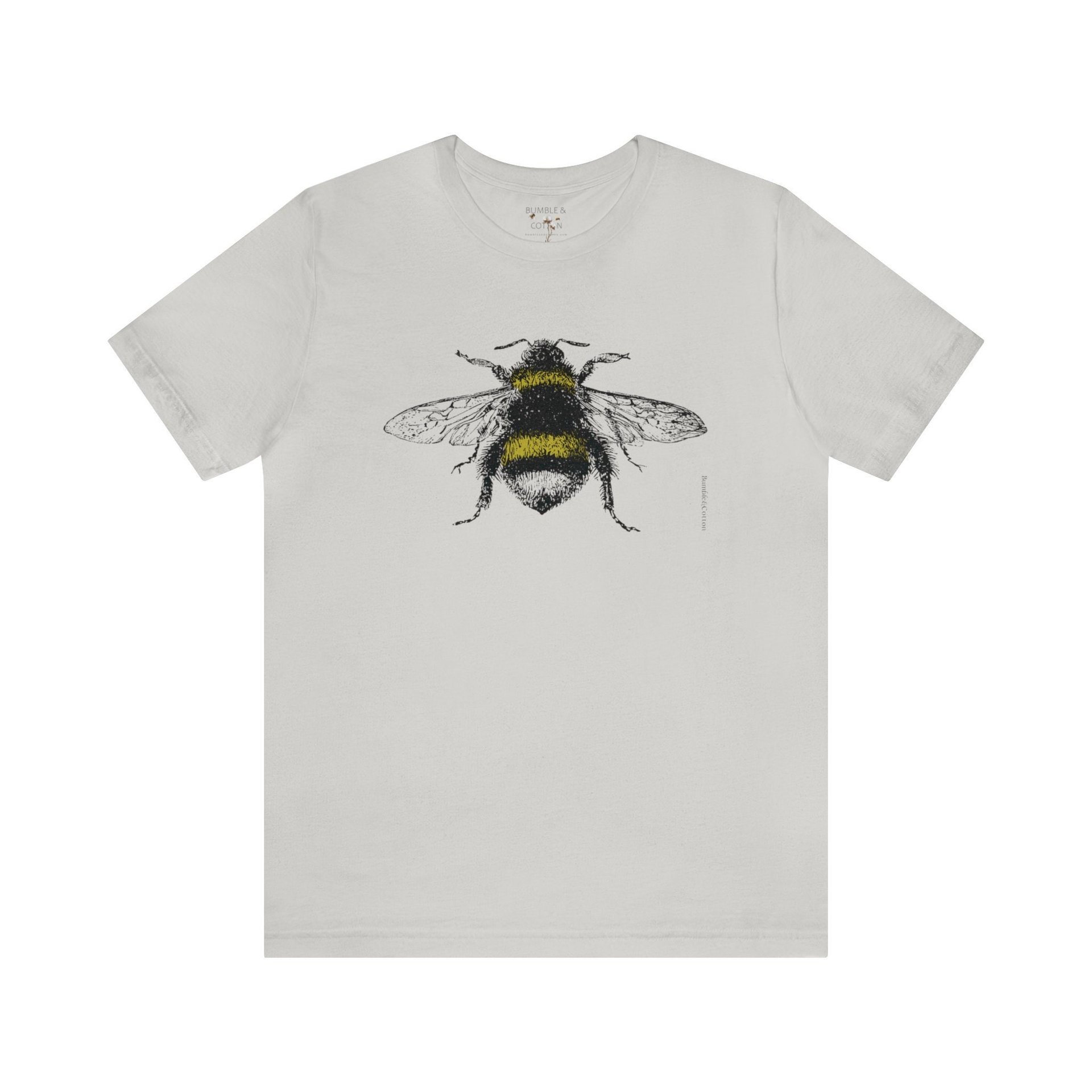Bumble Bee Tee Shirt || Bombus Tee shirt || Vintage Bumble Bee T-shirt Gender Neutral Gift || Eco Tee