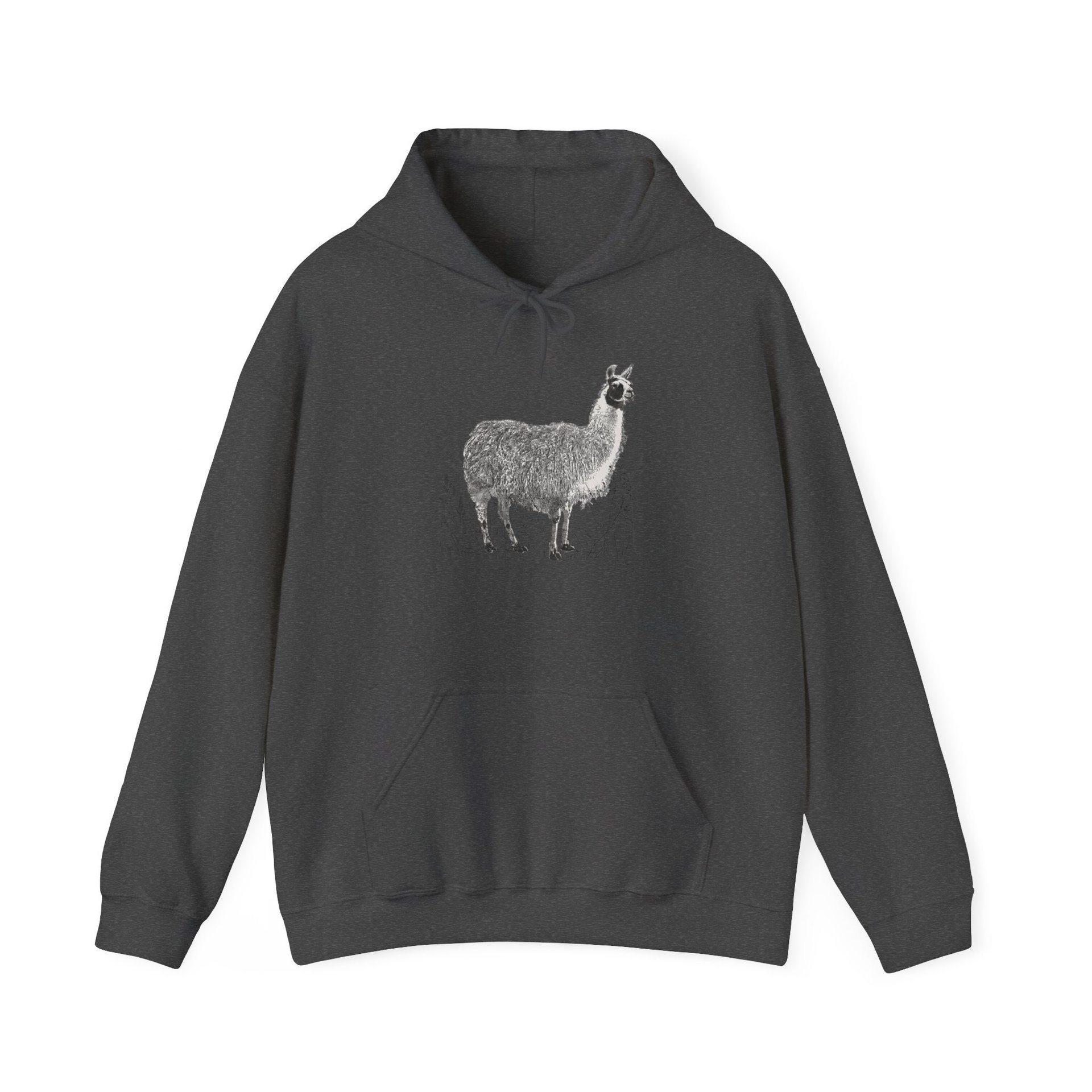 Llovely Llama Hoodie || Llama Llover Hoodie || Llama Hooded Sweatshirt Gender Neutral Gift