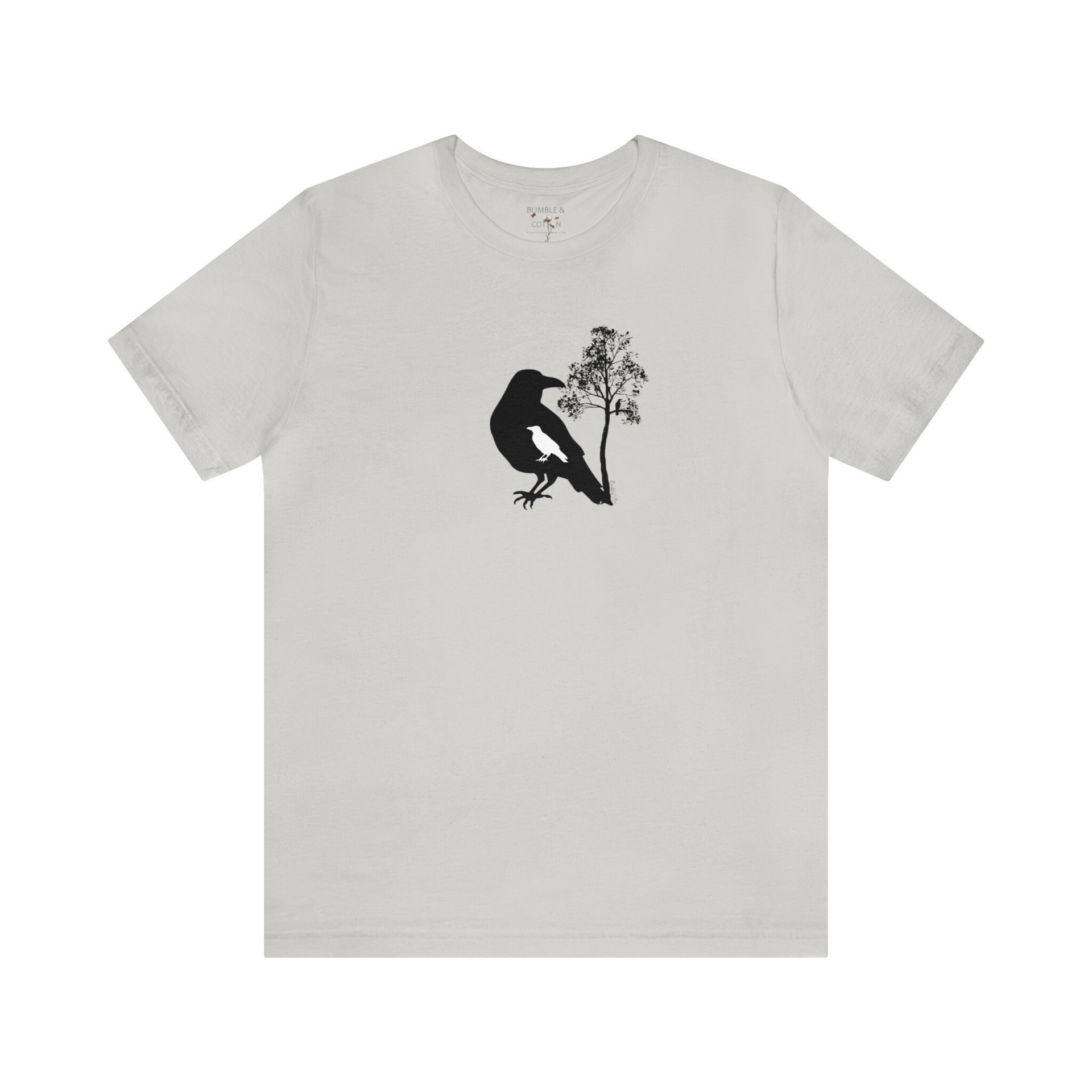 Crow Tee shirt || Crow Lover T-Shirt || Crow Raven Tree T-shirt || Gender Neutral Gift