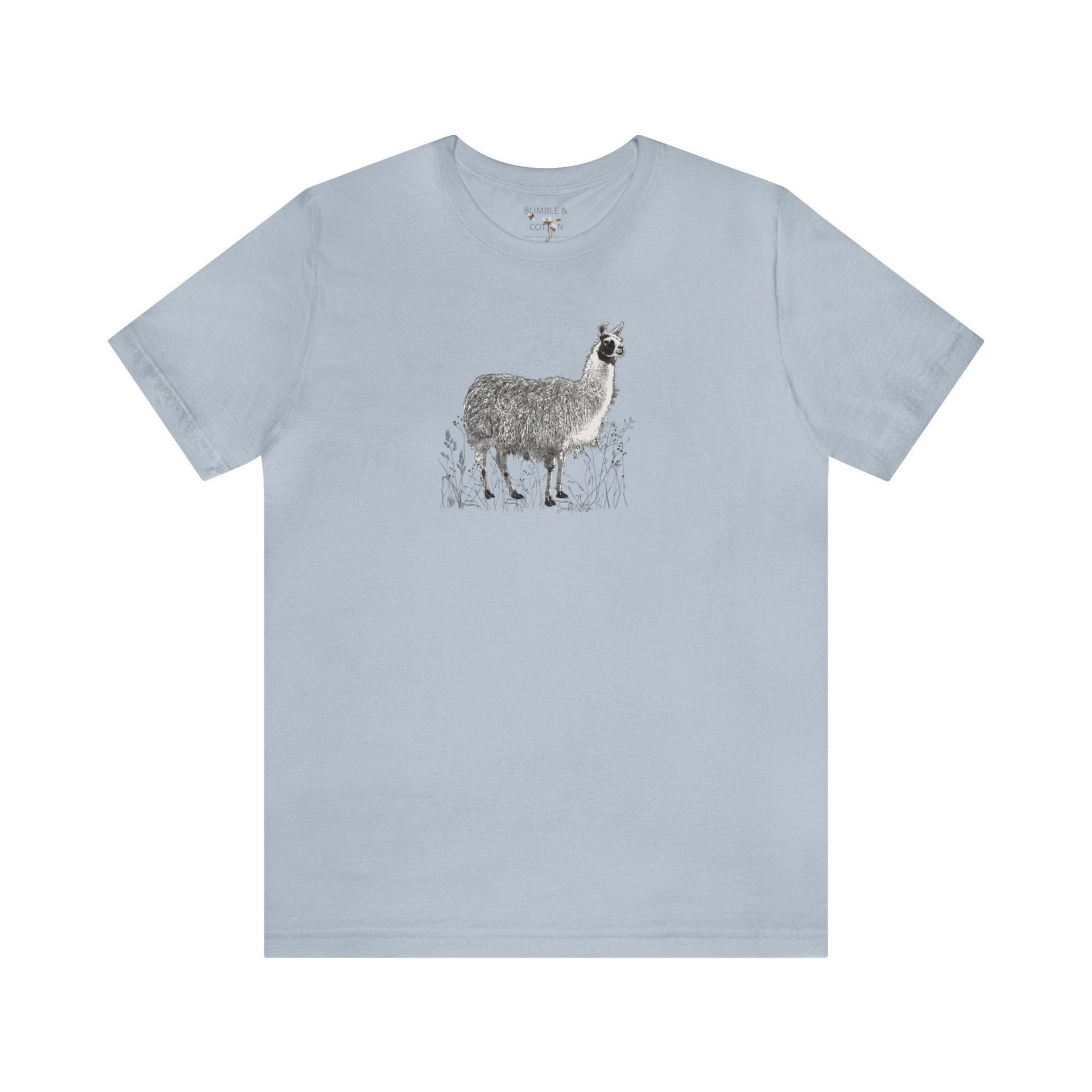 Llovely Llama Tee Shirt || Llama T-Shirt || Llama Lover Tee || Gender Neutral Gift