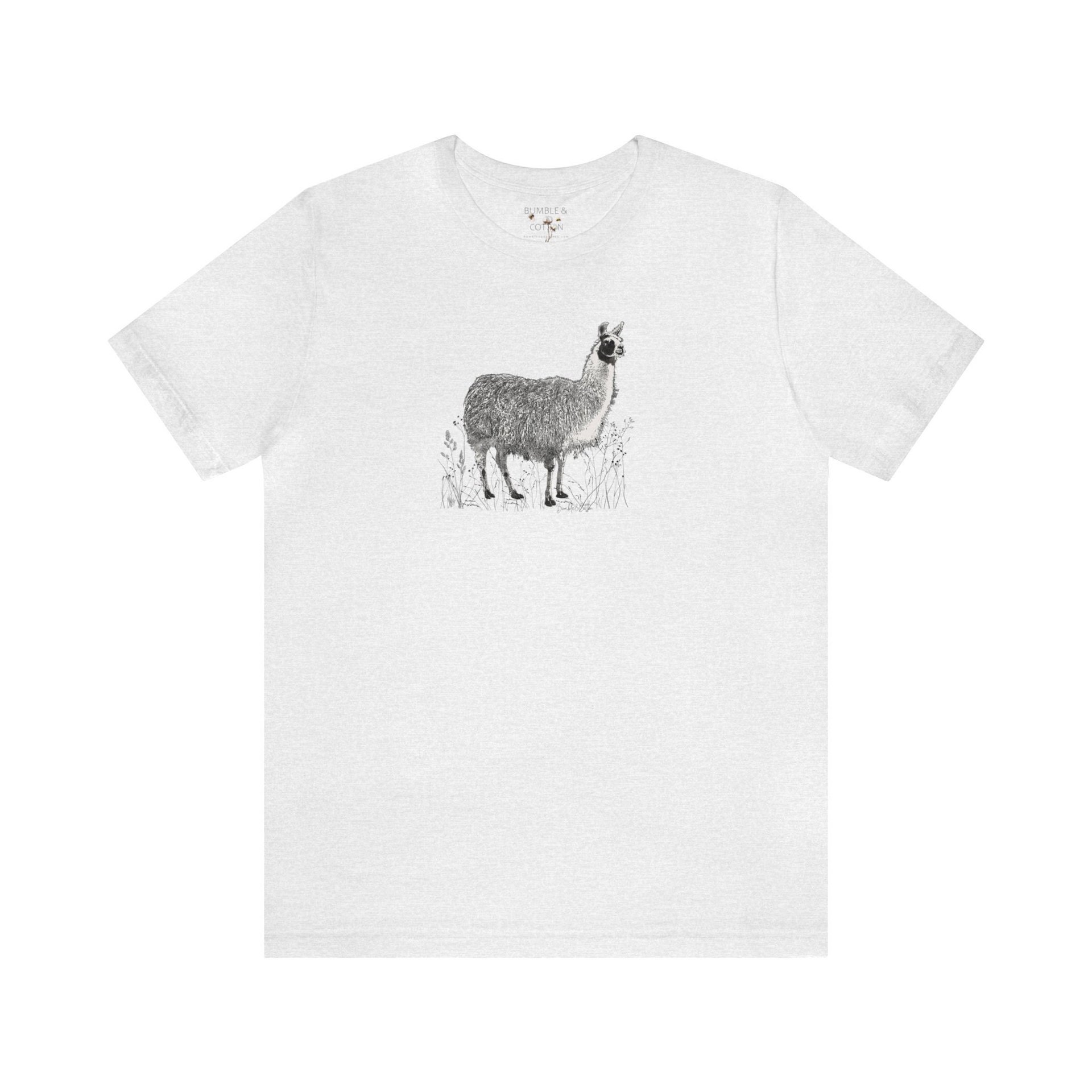 Llovely Llama Tee Shirt || Llama T-Shirt || Llama Lover Tee || Gender Neutral Gift